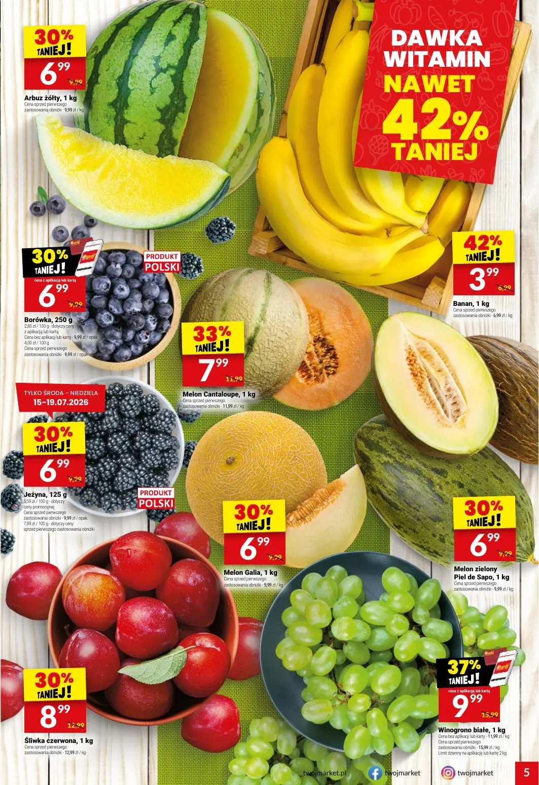 gazetka promocyjna Twój Market Włącz promocje - Strona 5