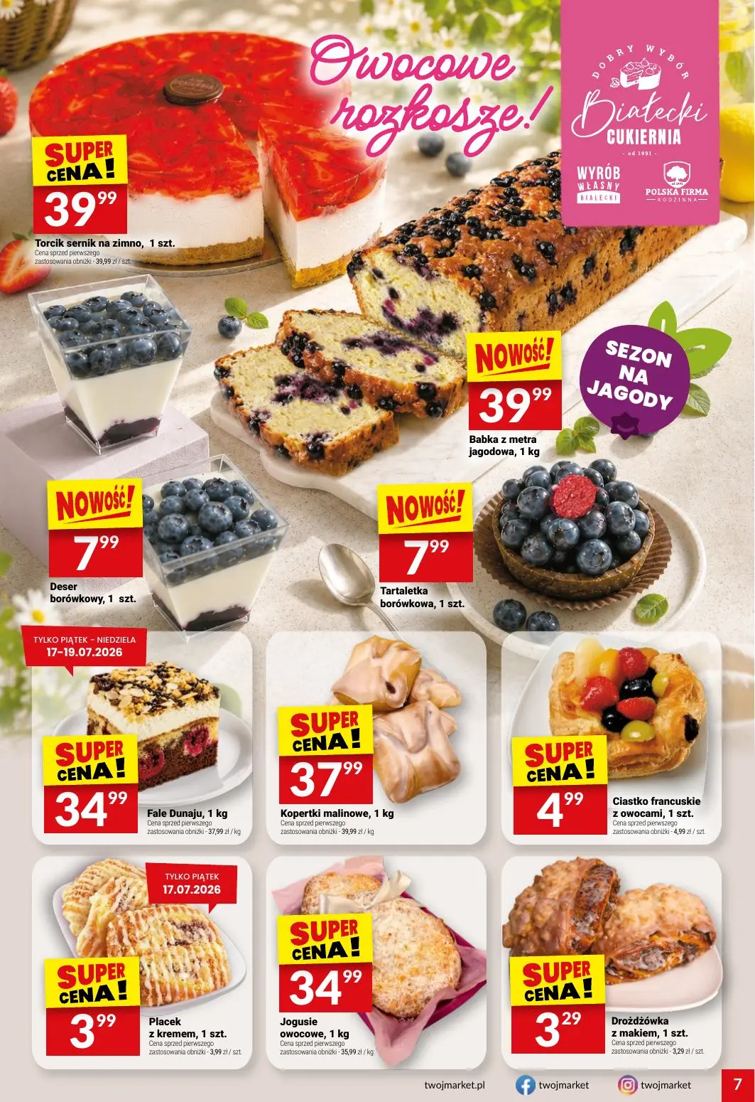 gazetka promocyjna Twój Market Włącz promocje - Strona 7