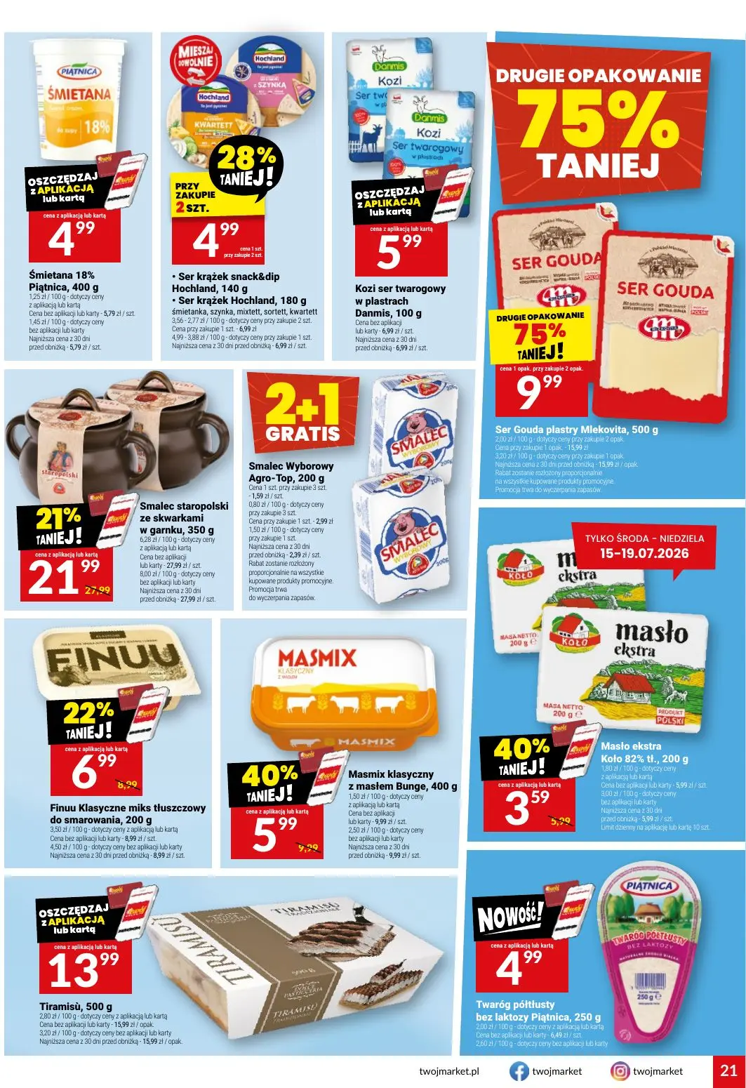 gazetka promocyjna Twój Market Włącz promocje - Strona 21