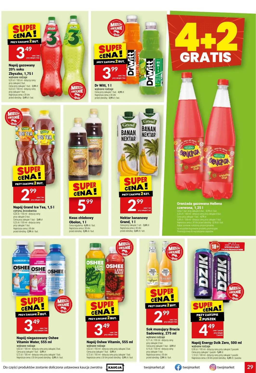 gazetka promocyjna Twój Market Włącz promocje - Strona 29