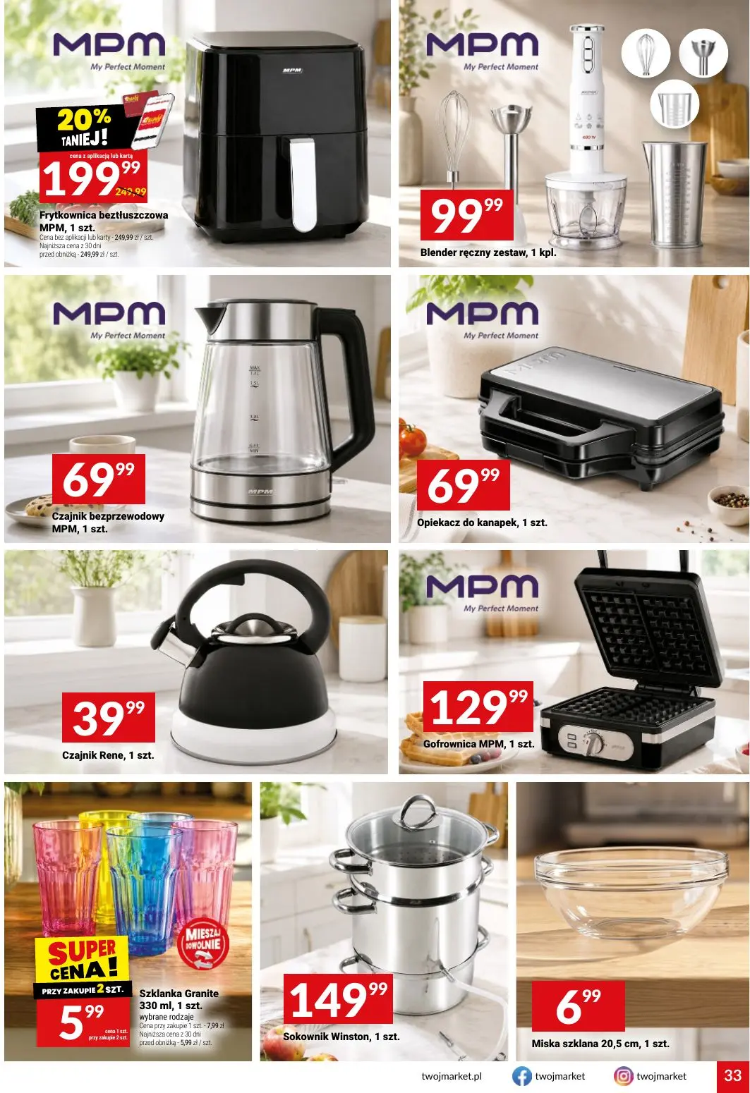 gazetka promocyjna Twój Market Włącz promocje - Strona 33