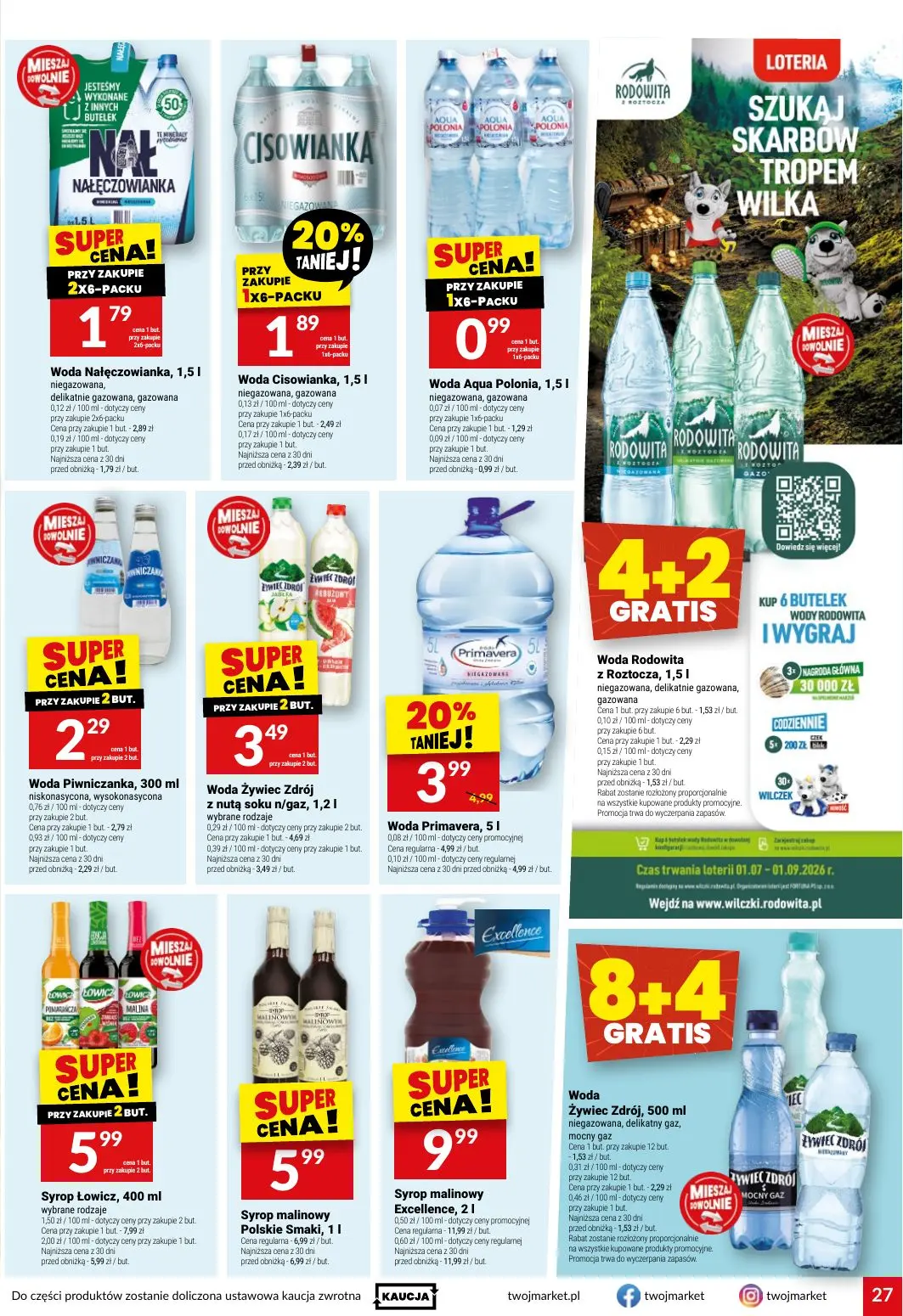 gazetka promocyjna Twój Market Włącz promocje - Strona 27