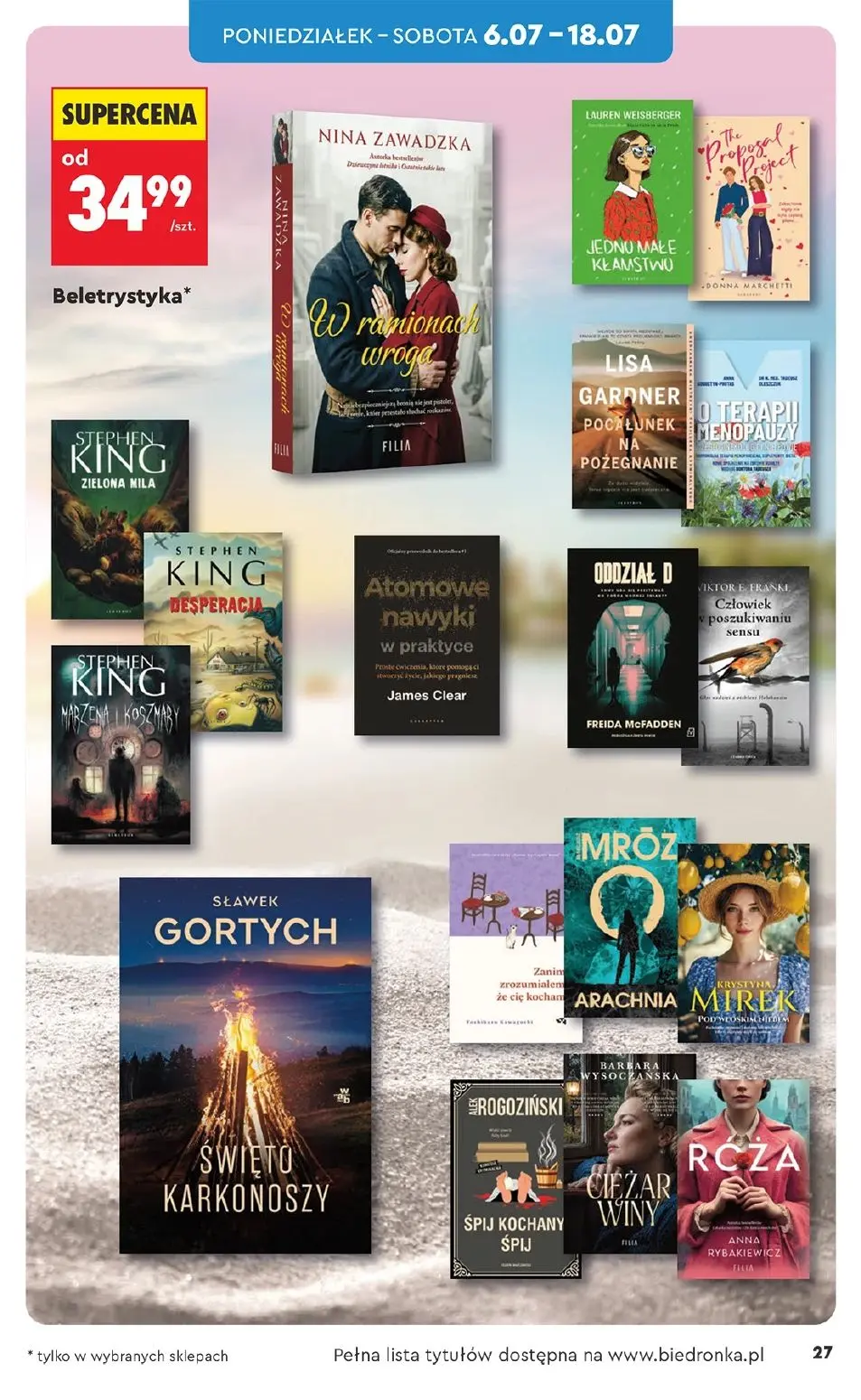 gazetka promocyjna Biedronka Hity i inspiracje - Strona 27