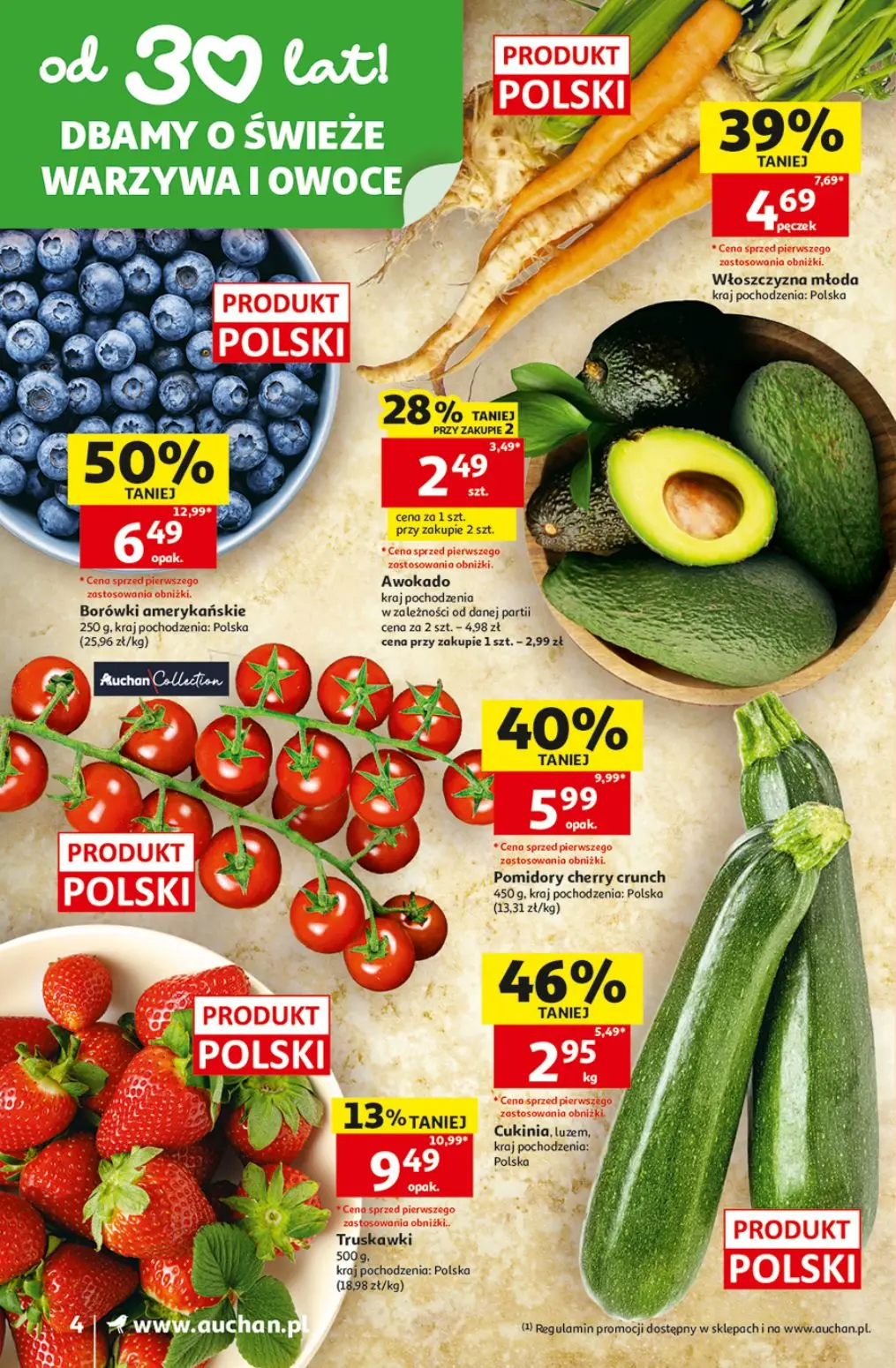 gazetka promocyjna Auchan Supermarket Oszczędni latają do Auchan po okazje! - Strona 4