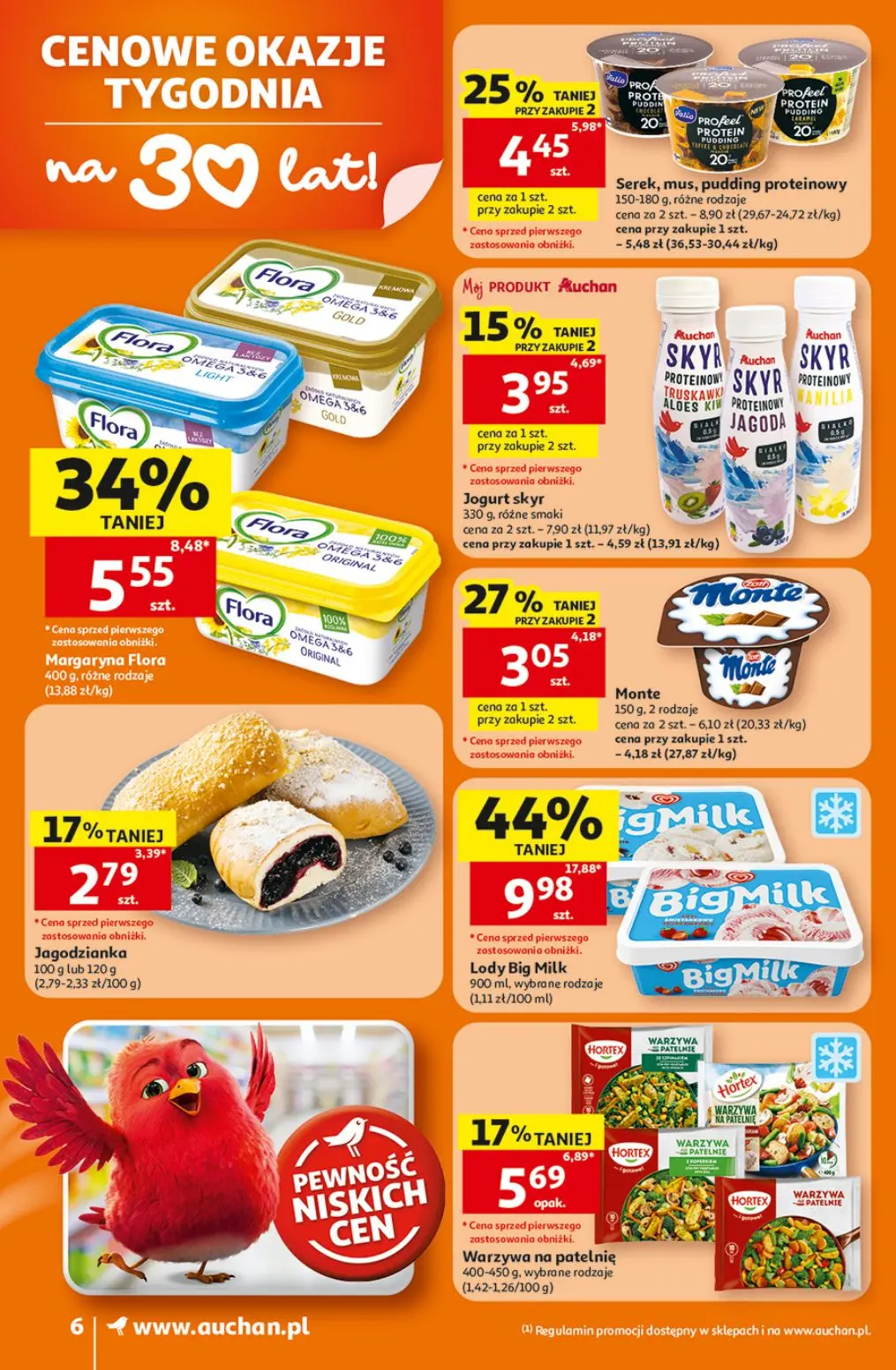 gazetka promocyjna Auchan Supermarket Oszczędni latają do Auchan po okazje! - Strona 6