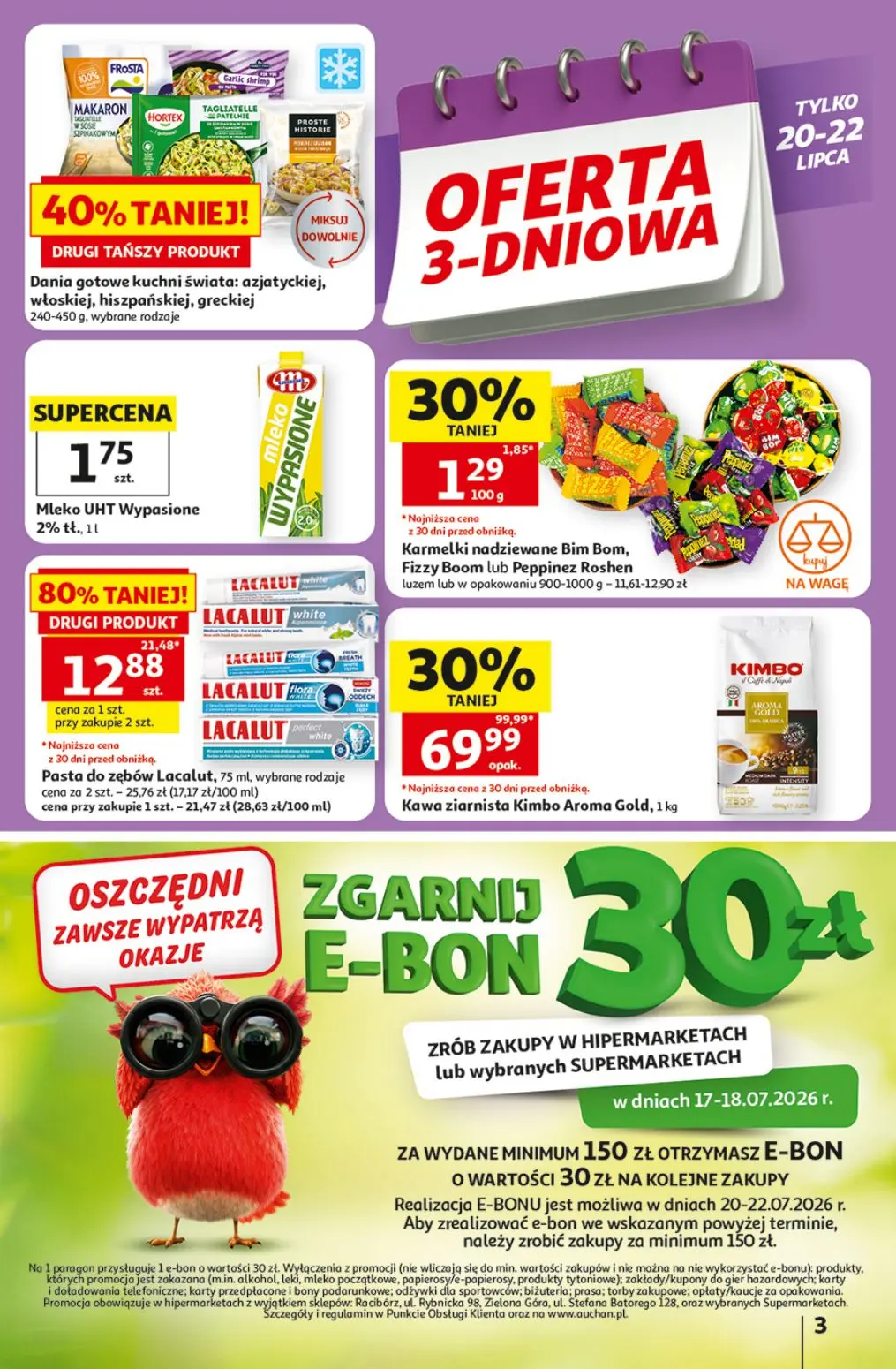 gazetka promocyjna Auchan Oszczędni latają do Auchan po okazje! - Strona 3
