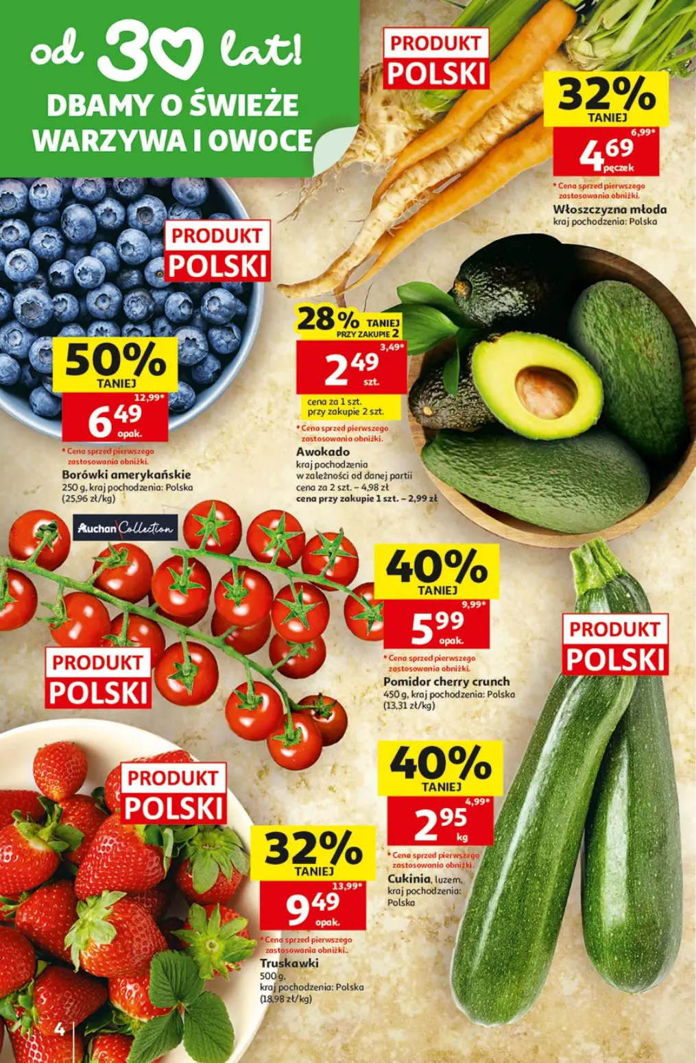 gazetka promocyjna Auchan Oszczędni latają do Auchan po okazje! - Strona 4