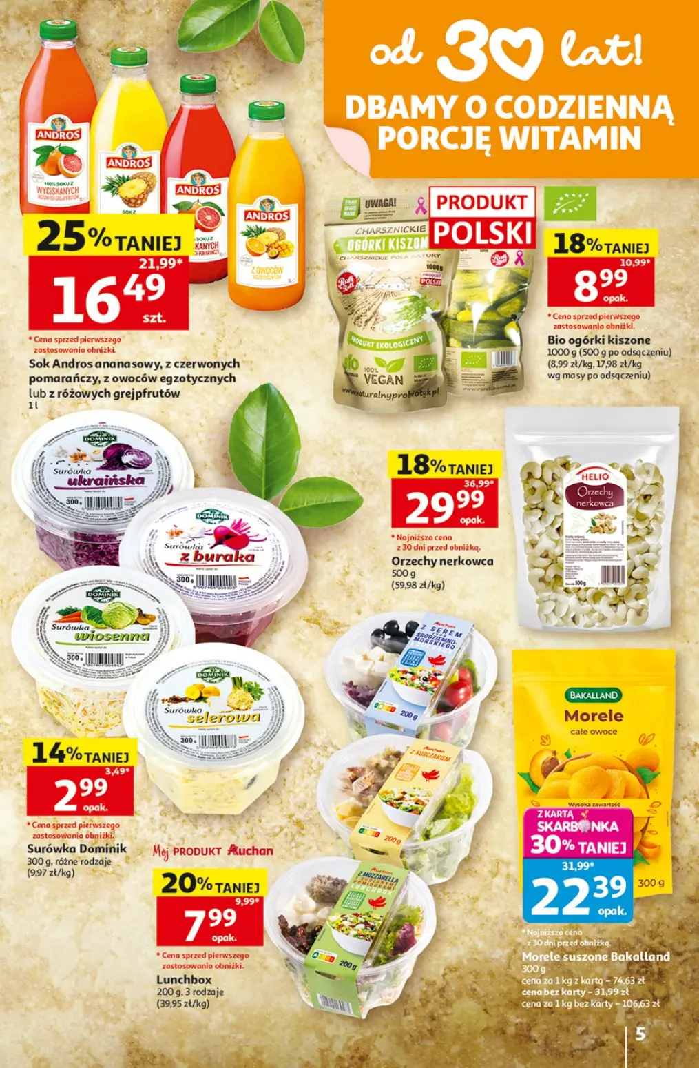gazetka promocyjna Auchan Oszczędni latają do Auchan po okazje! - Strona 5