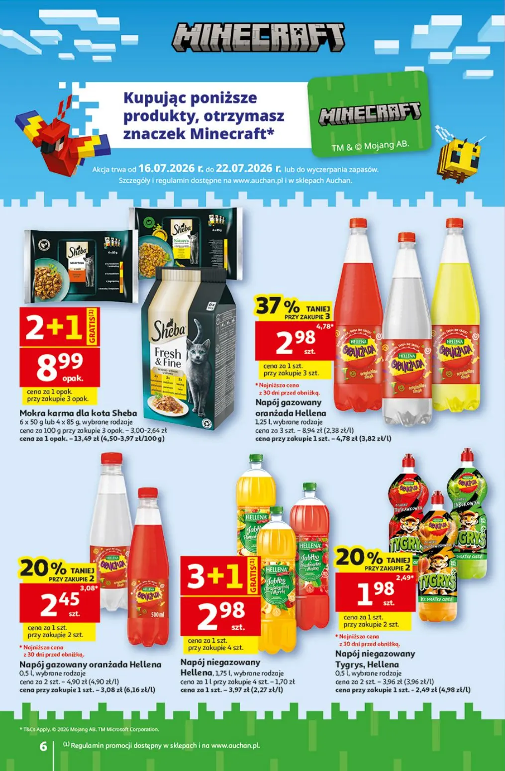gazetka promocyjna Auchan Oszczędni latają do Auchan po okazje! - Strona 6