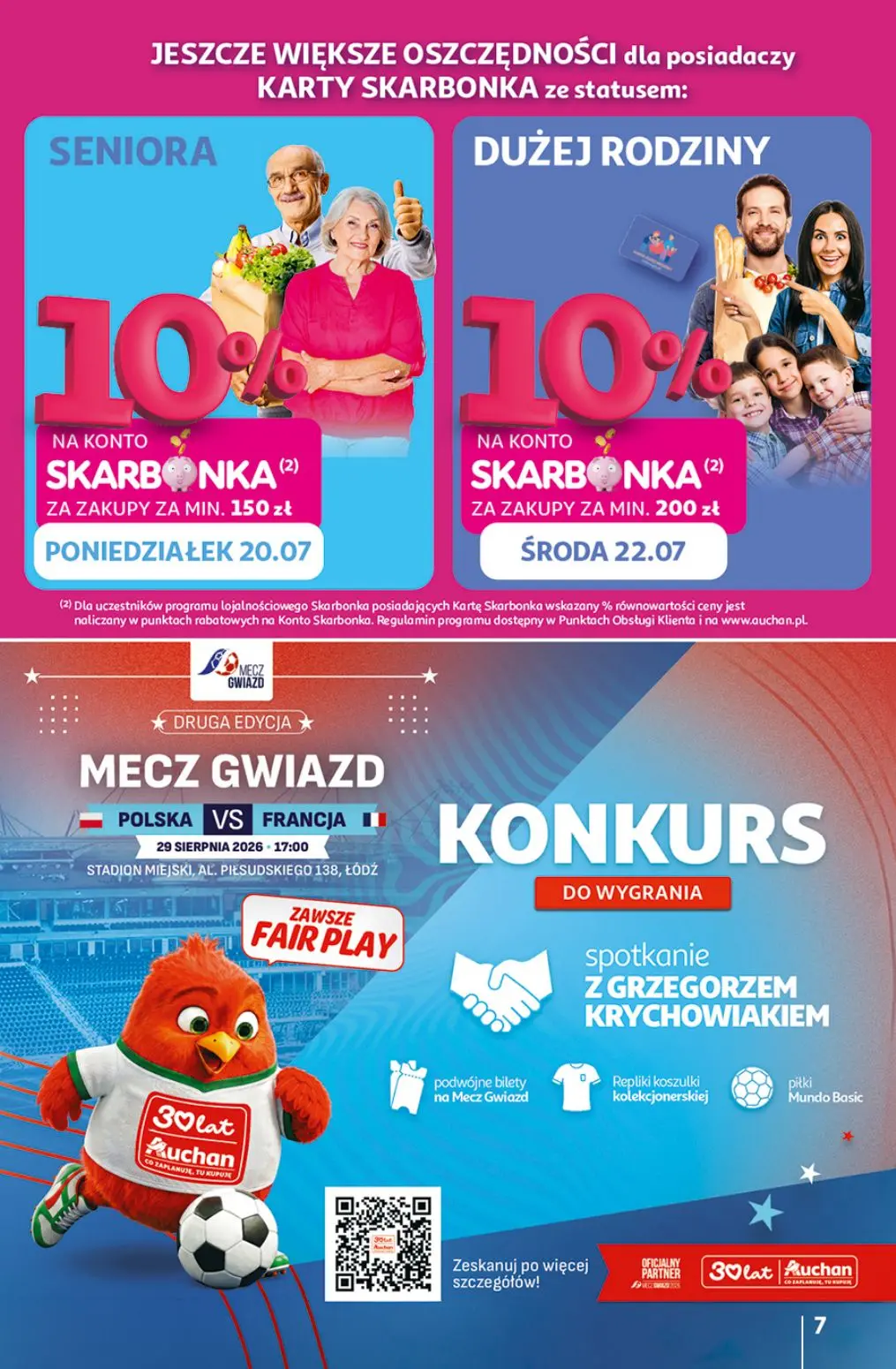 gazetka promocyjna Auchan Oszczędni latają do Auchan po okazje! - Strona 7