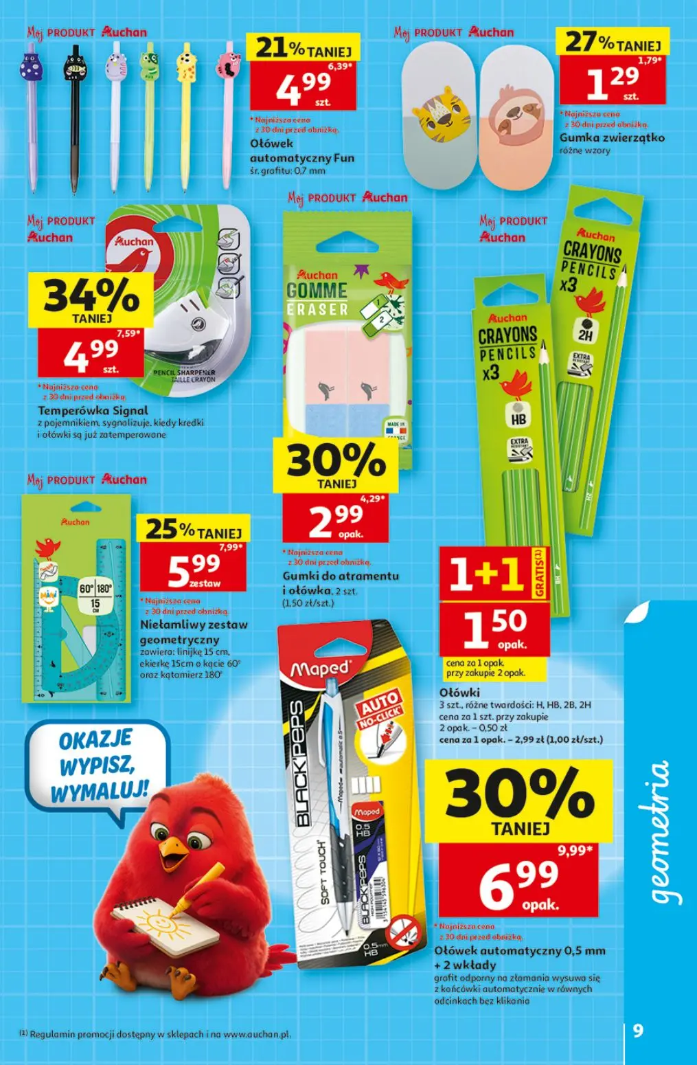 gazetka promocyjna Auchan Oszczędni latają do Auchan po okazje! - Strona 9