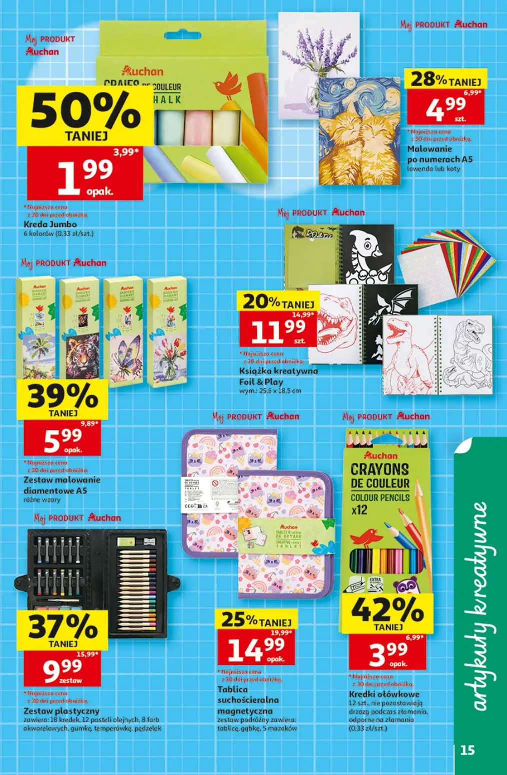 gazetka promocyjna Auchan Oszczędni latają do Auchan po okazje! - Strona 15