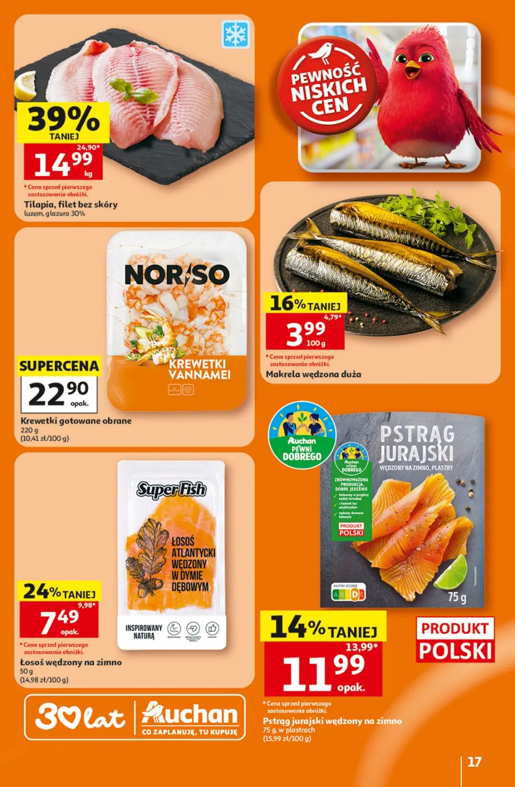 gazetka promocyjna Auchan Oszczędni latają do Auchan po okazje! - Strona 17