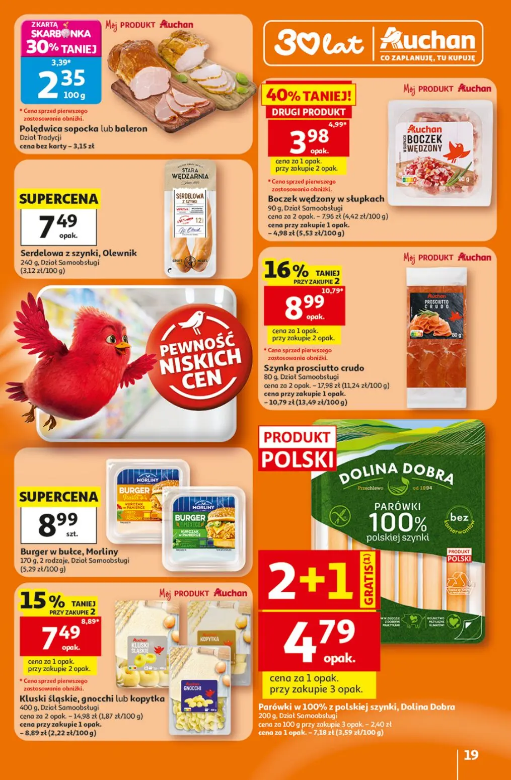 gazetka promocyjna Auchan Oszczędni latają do Auchan po okazje! - Strona 19