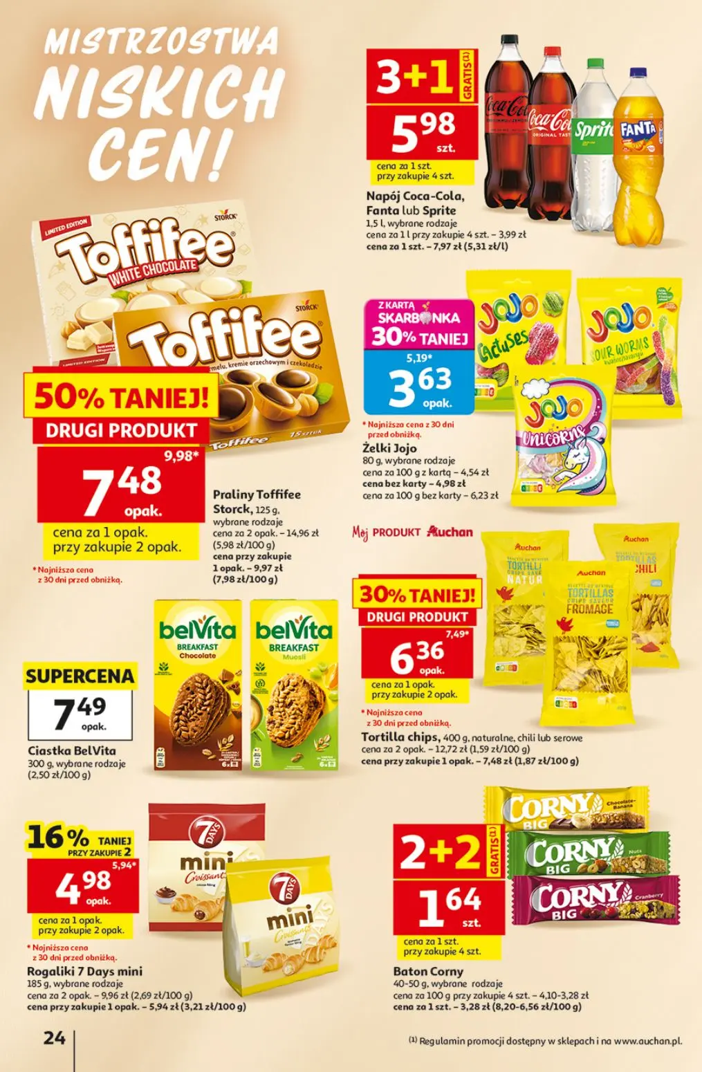 gazetka promocyjna Auchan Oszczędni latają do Auchan po okazje! - Strona 24