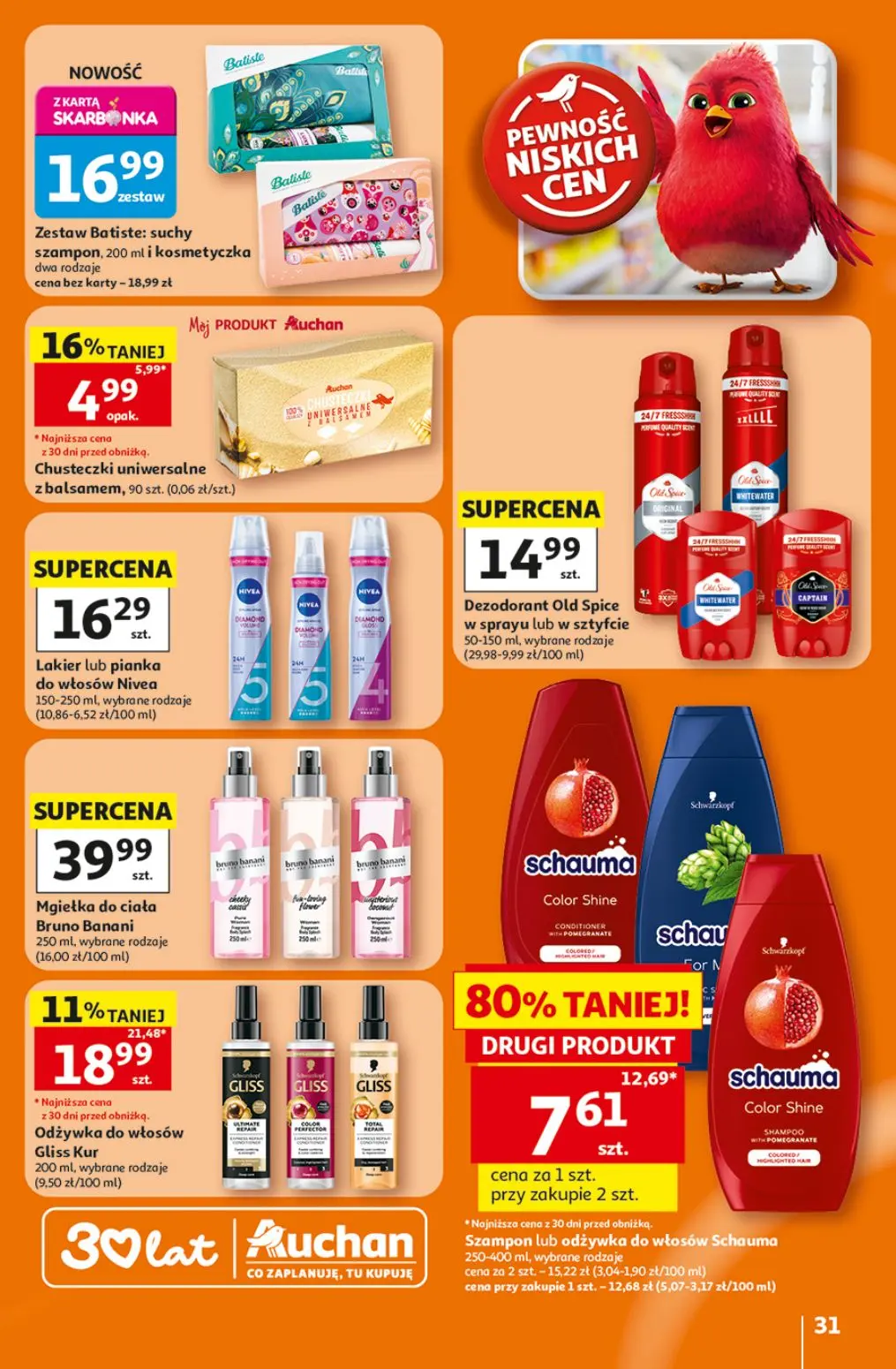 gazetka promocyjna Auchan Oszczędni latają do Auchan po okazje! - Strona 31