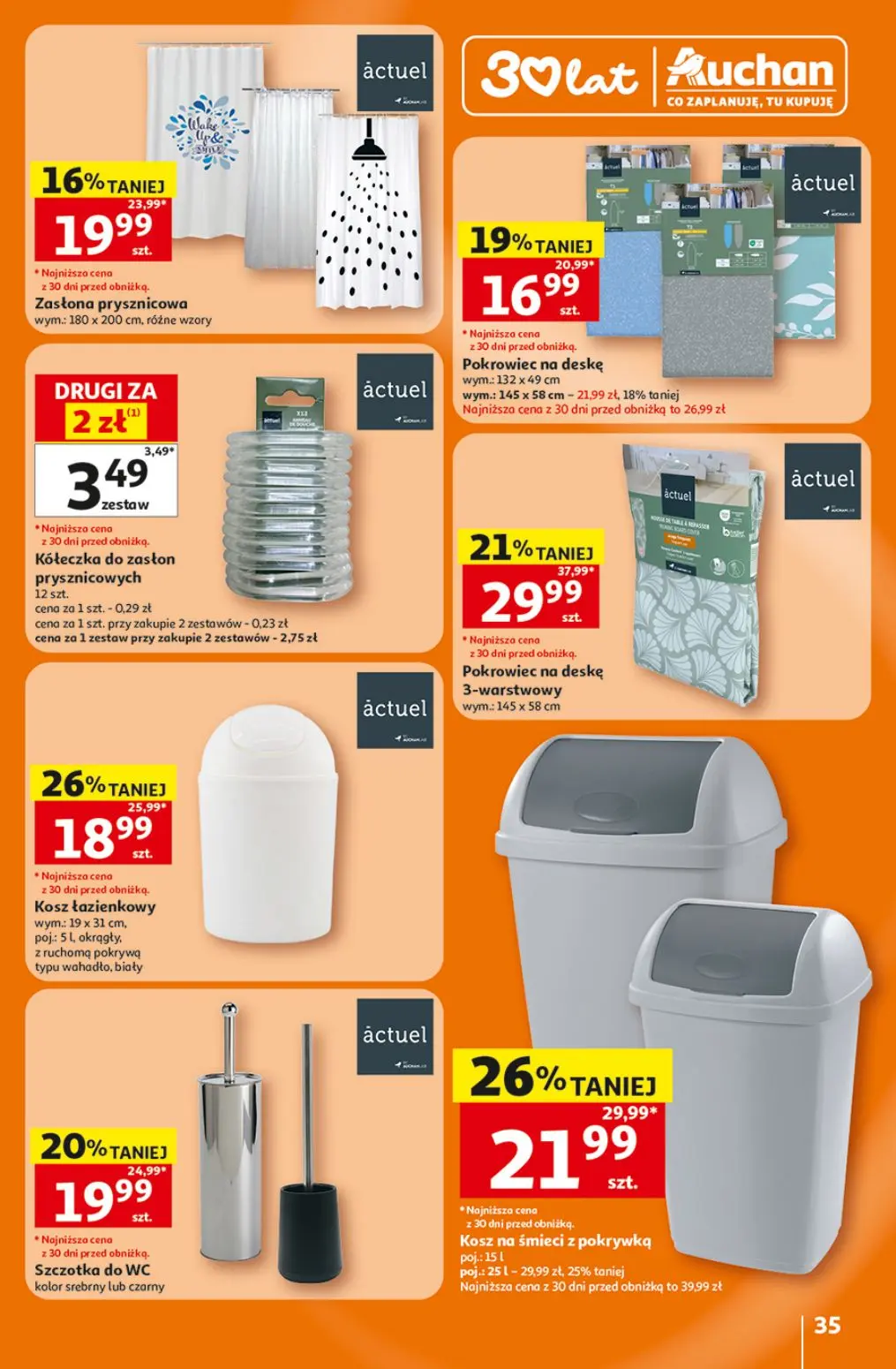 gazetka promocyjna Auchan Oszczędni latają do Auchan po okazje! - Strona 35
