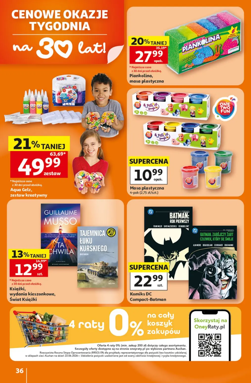 gazetka promocyjna Auchan Oszczędni latają do Auchan po okazje! - Strona 36