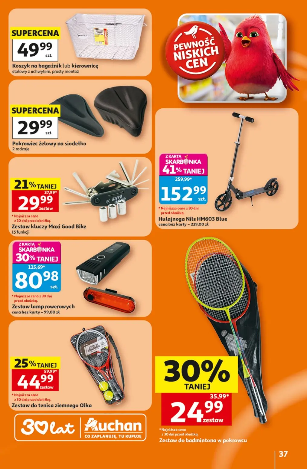 gazetka promocyjna Auchan Oszczędni latają do Auchan po okazje! - Strona 37
