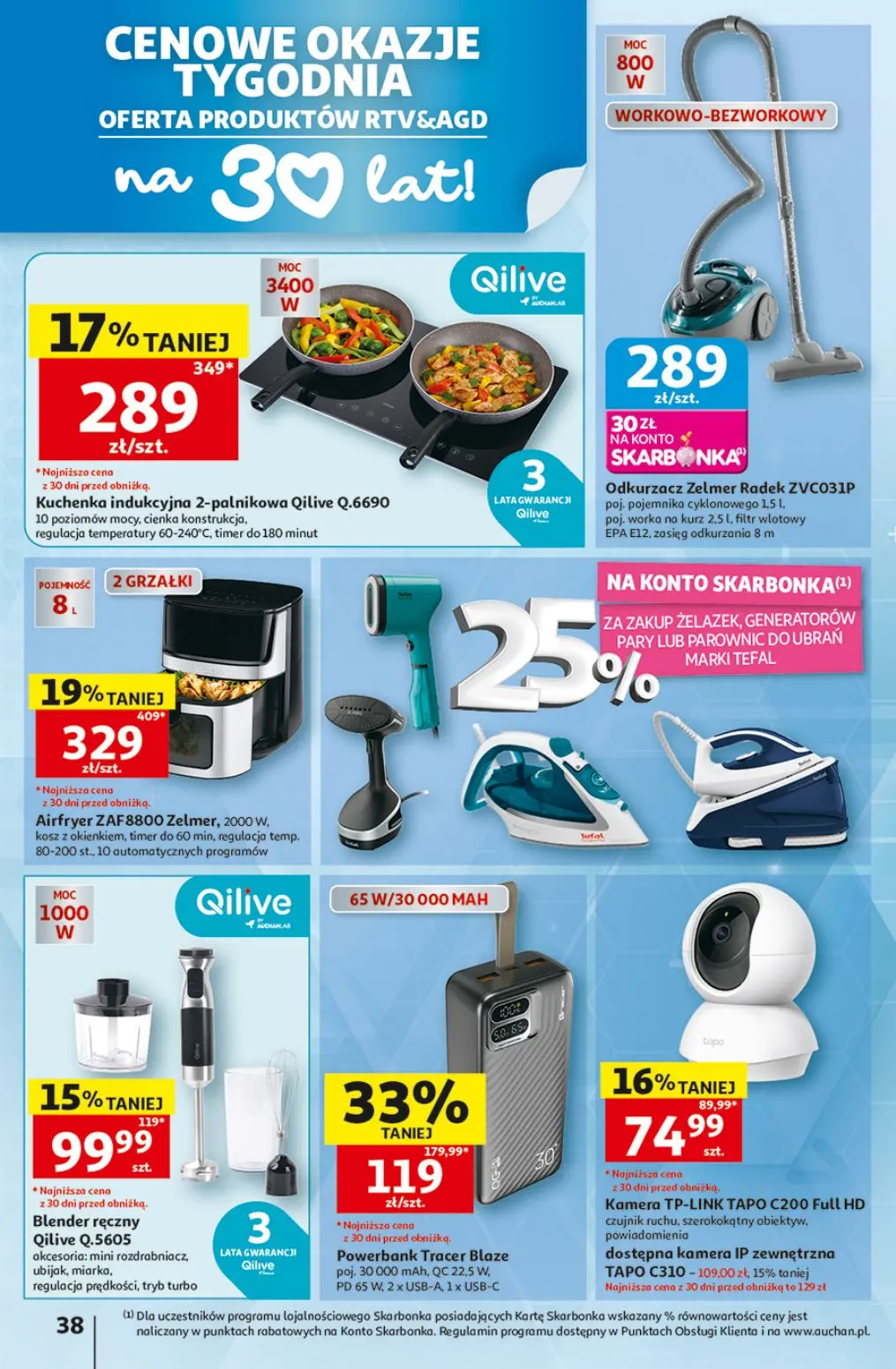 gazetka promocyjna Auchan Oszczędni latają do Auchan po okazje! - Strona 38