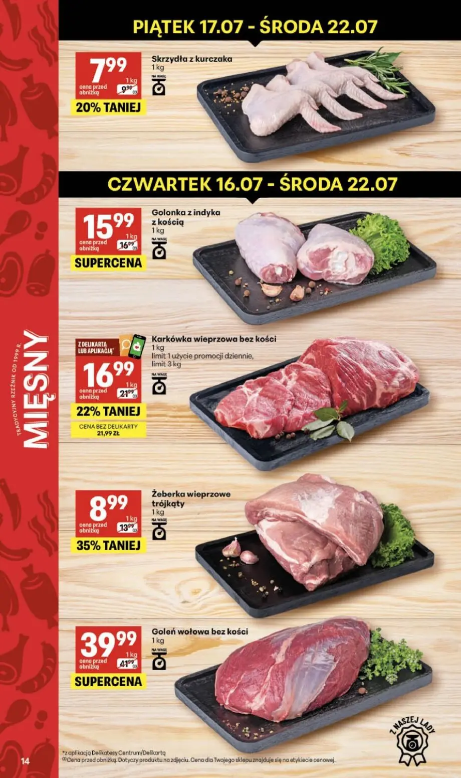 gazetka promocyjna Delikatesy Centrum Od czwartku - Strona 14