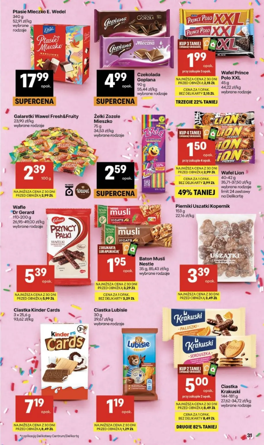 gazetka promocyjna Delikatesy Centrum Od czwartku - Strona 31