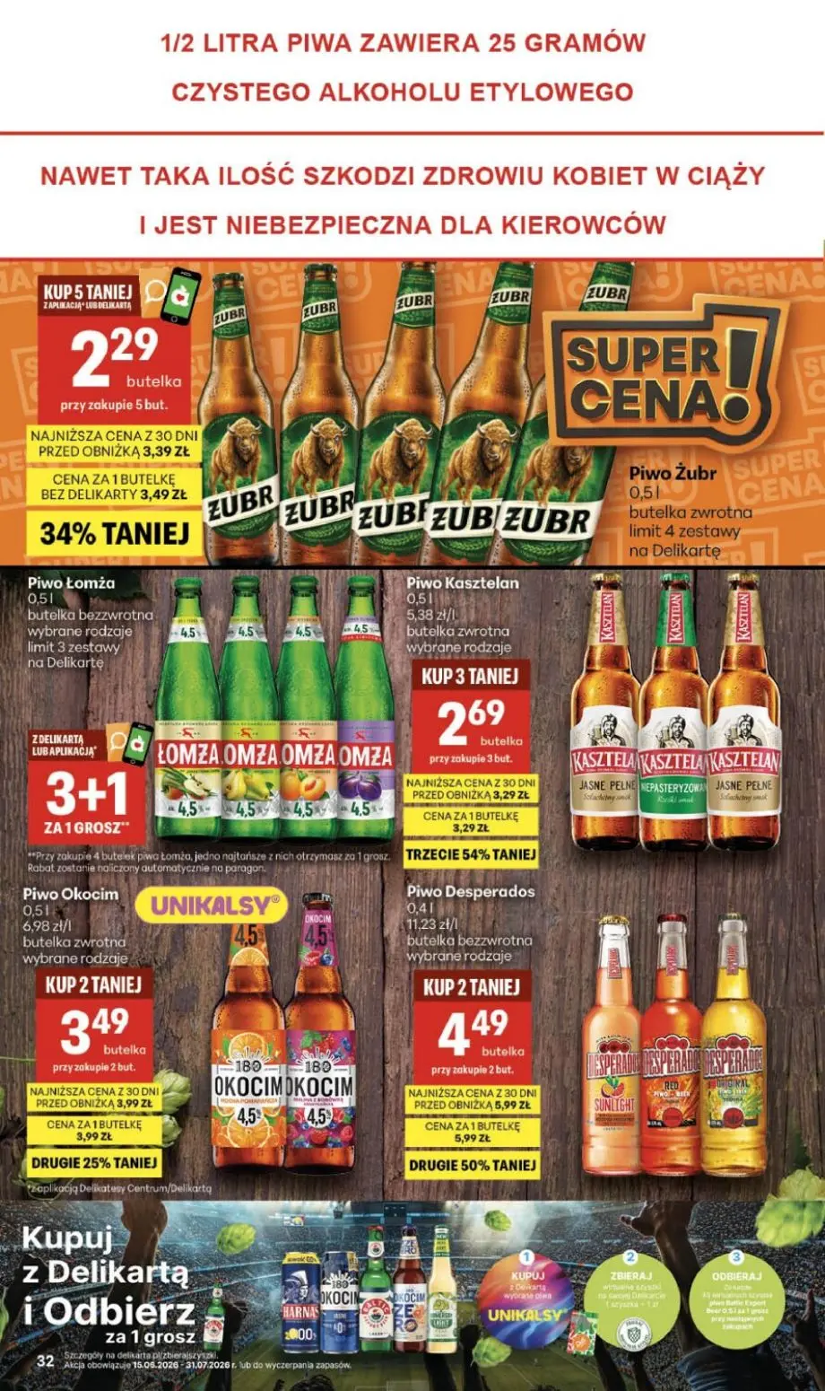 gazetka promocyjna Delikatesy Centrum Od czwartku - Strona 32