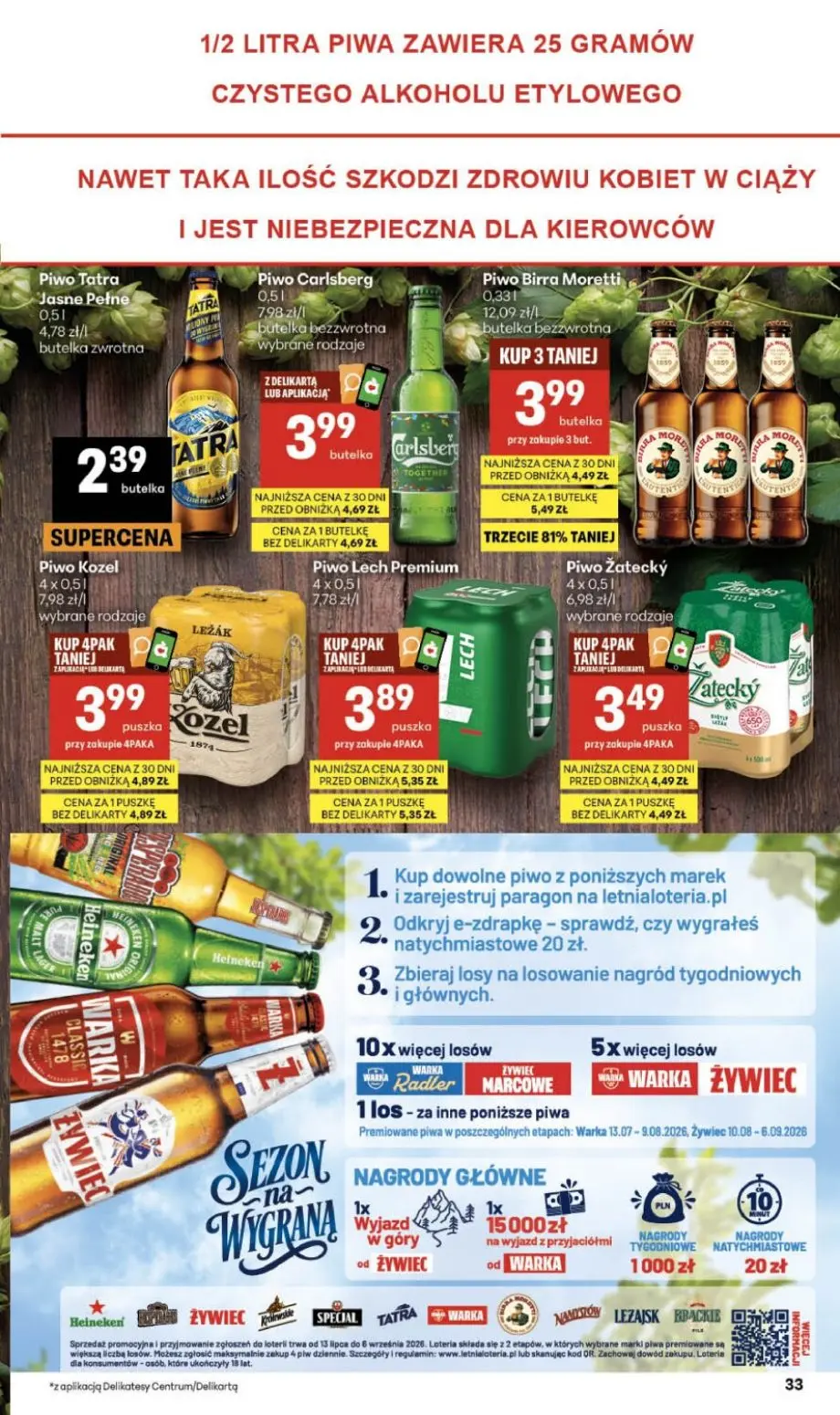 gazetka promocyjna Delikatesy Centrum Od czwartku - Strona 33