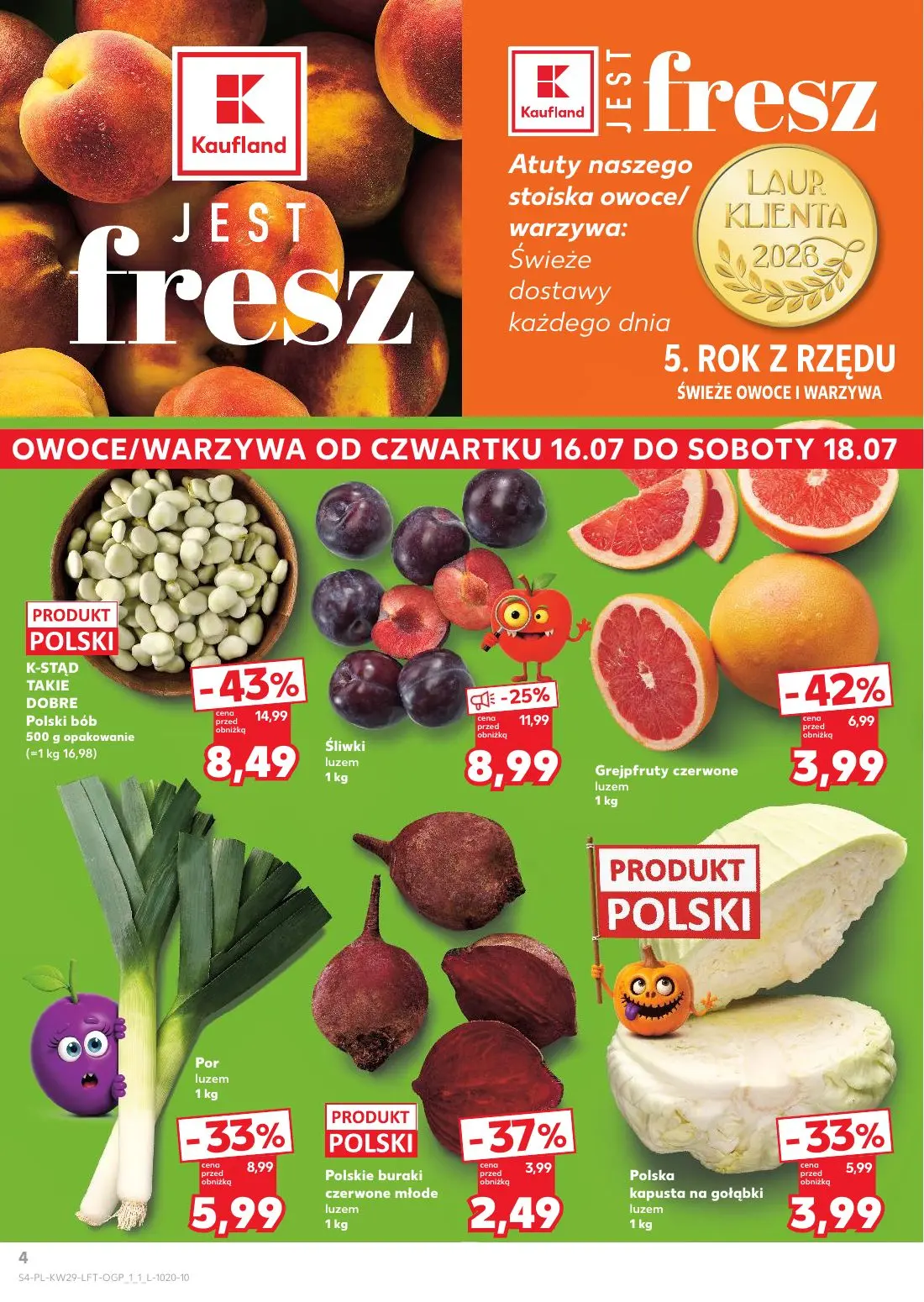 gazetka promocyjna Kaufland Od czwartku - Strona 4