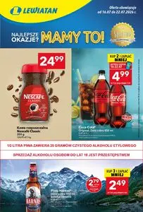 Gazetka promocyjna LEWIATAN, ważna od 2026-07-16 do 2026-07-22.