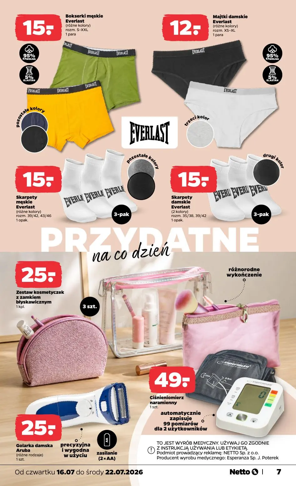 gazetka promocyjna NETTO Powrót do szkoły - Strona 7