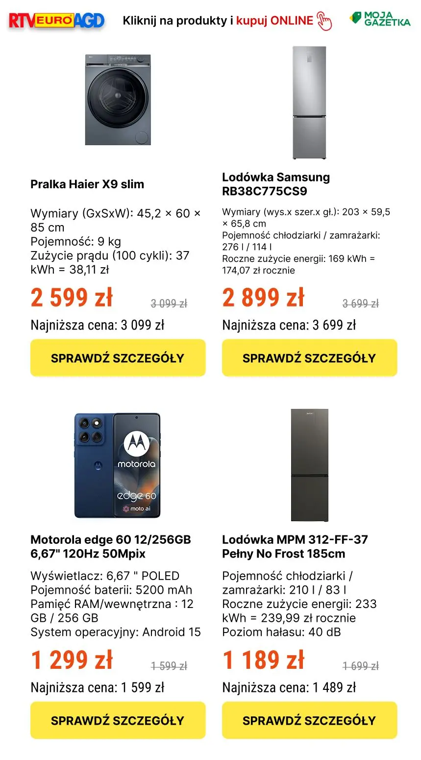 gazetka promocyjna RTV EURO AGD Mistrzowska wyprzedaż w RTV EURO AGD - euro top - Strona 3