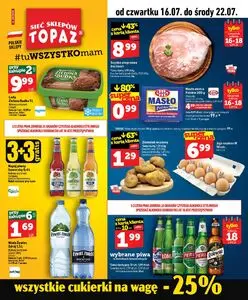 Gazetka promocyjna Topaz, ważna od 2026-07-16 do 2026-07-22.