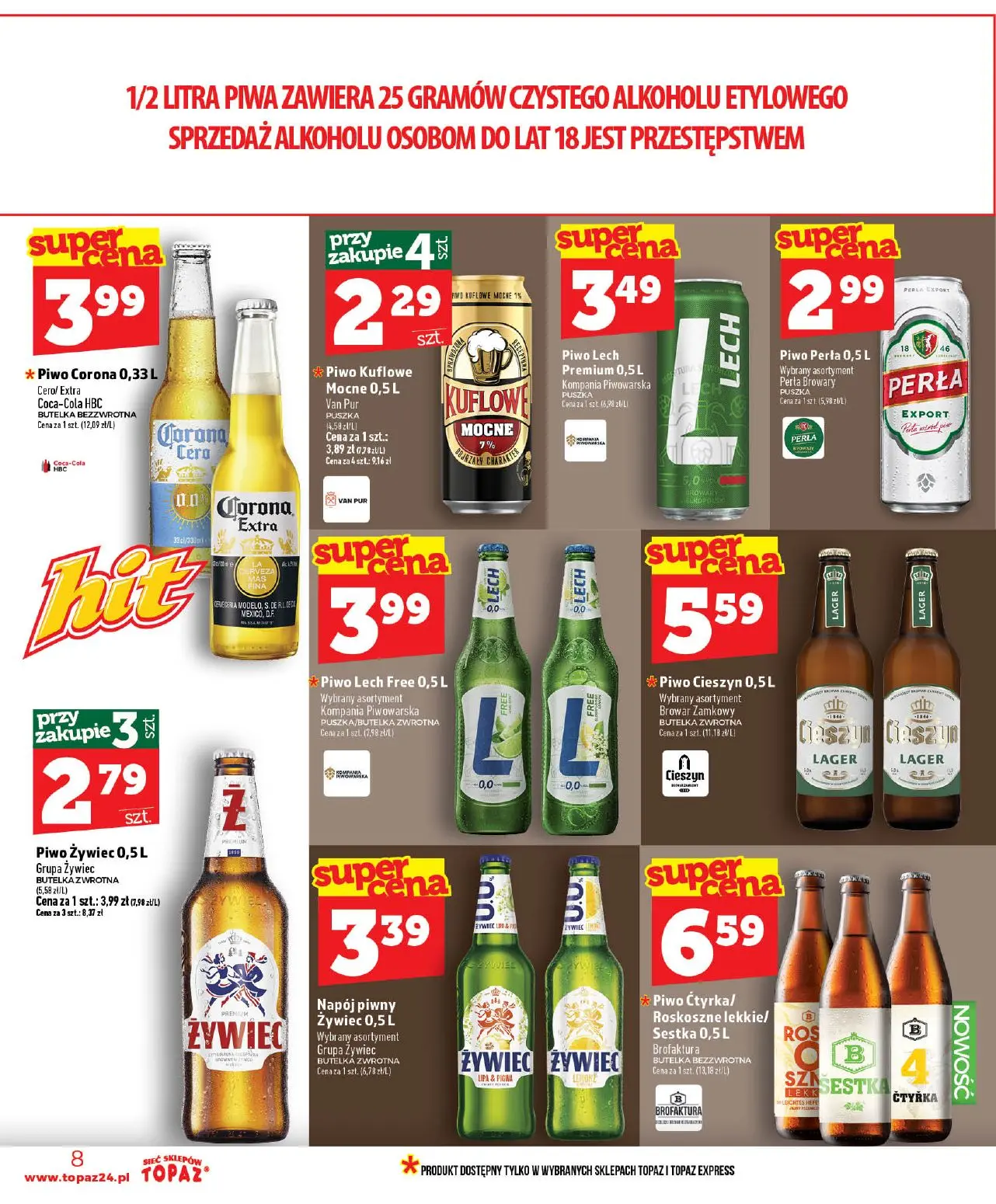 gazetka promocyjna Topaz Ogólna - Strona 8