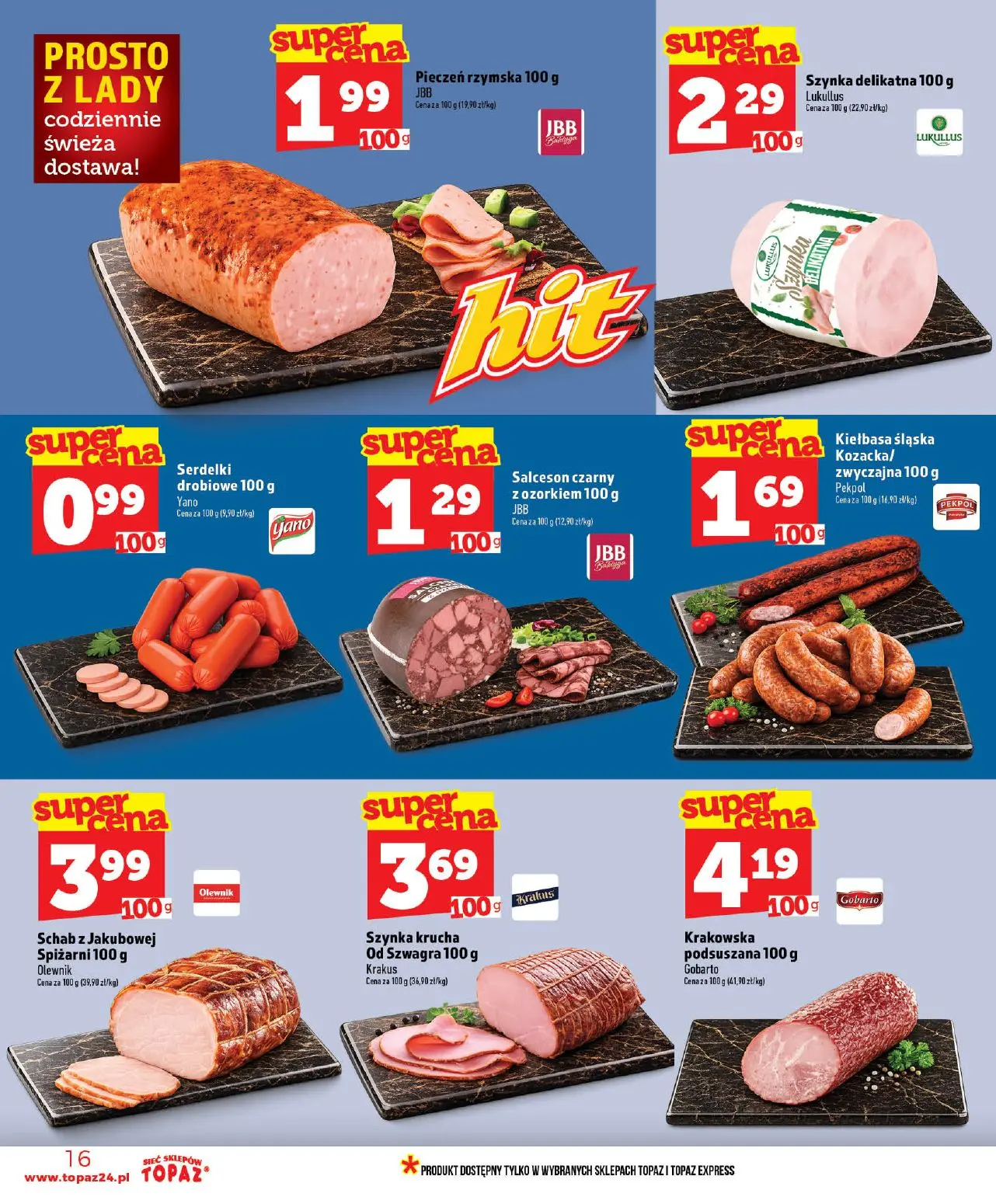 gazetka promocyjna Topaz Ogólna - Strona 16