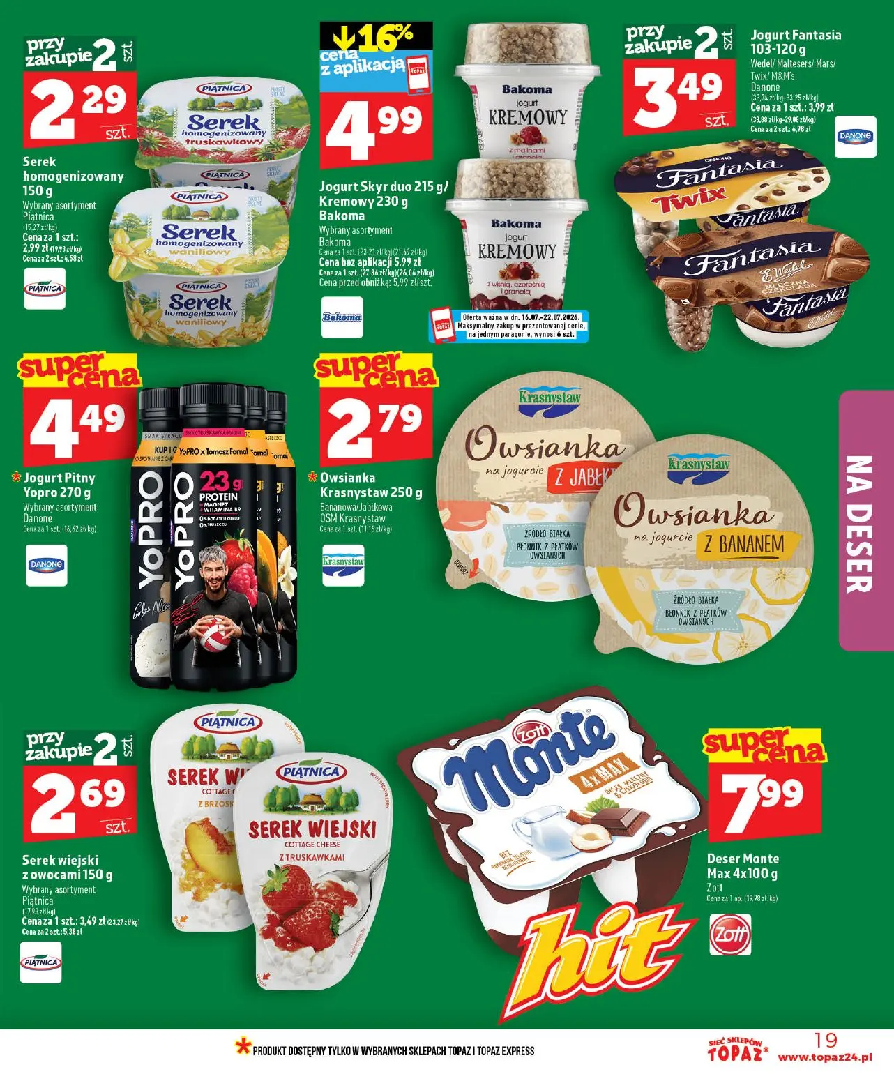 gazetka promocyjna Topaz Ogólna - Strona 19