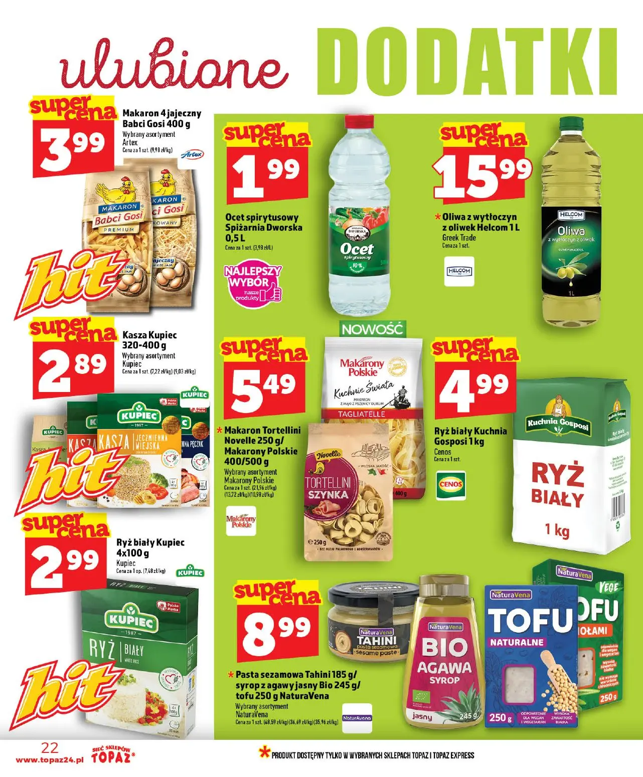 gazetka promocyjna Topaz Ogólna - Strona 22