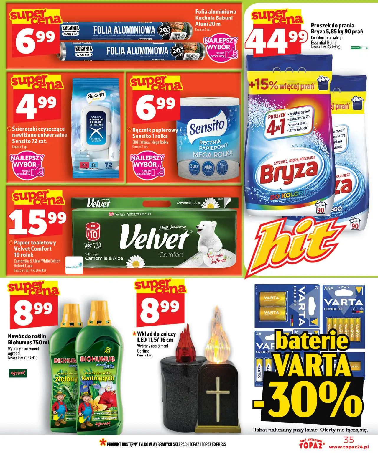 gazetka promocyjna Topaz Ogólna - Strona 35