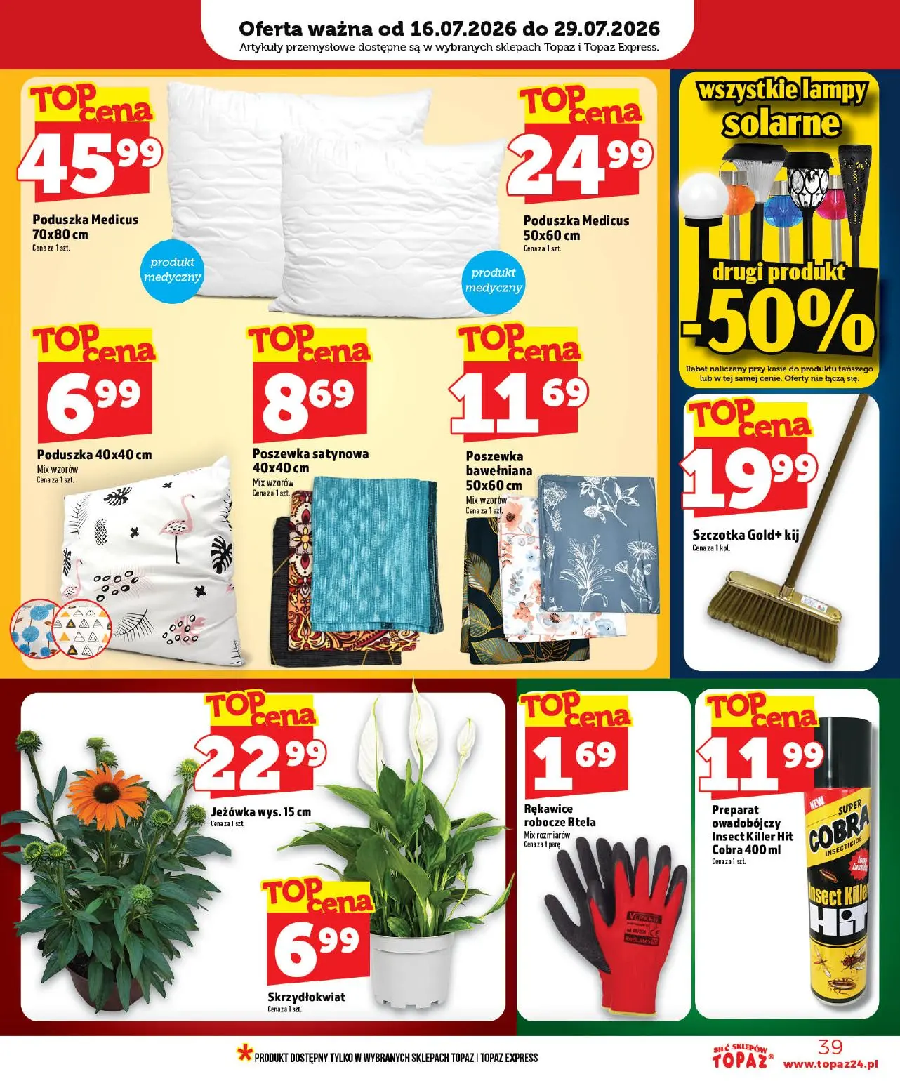 gazetka promocyjna Topaz Ogólna - Strona 39