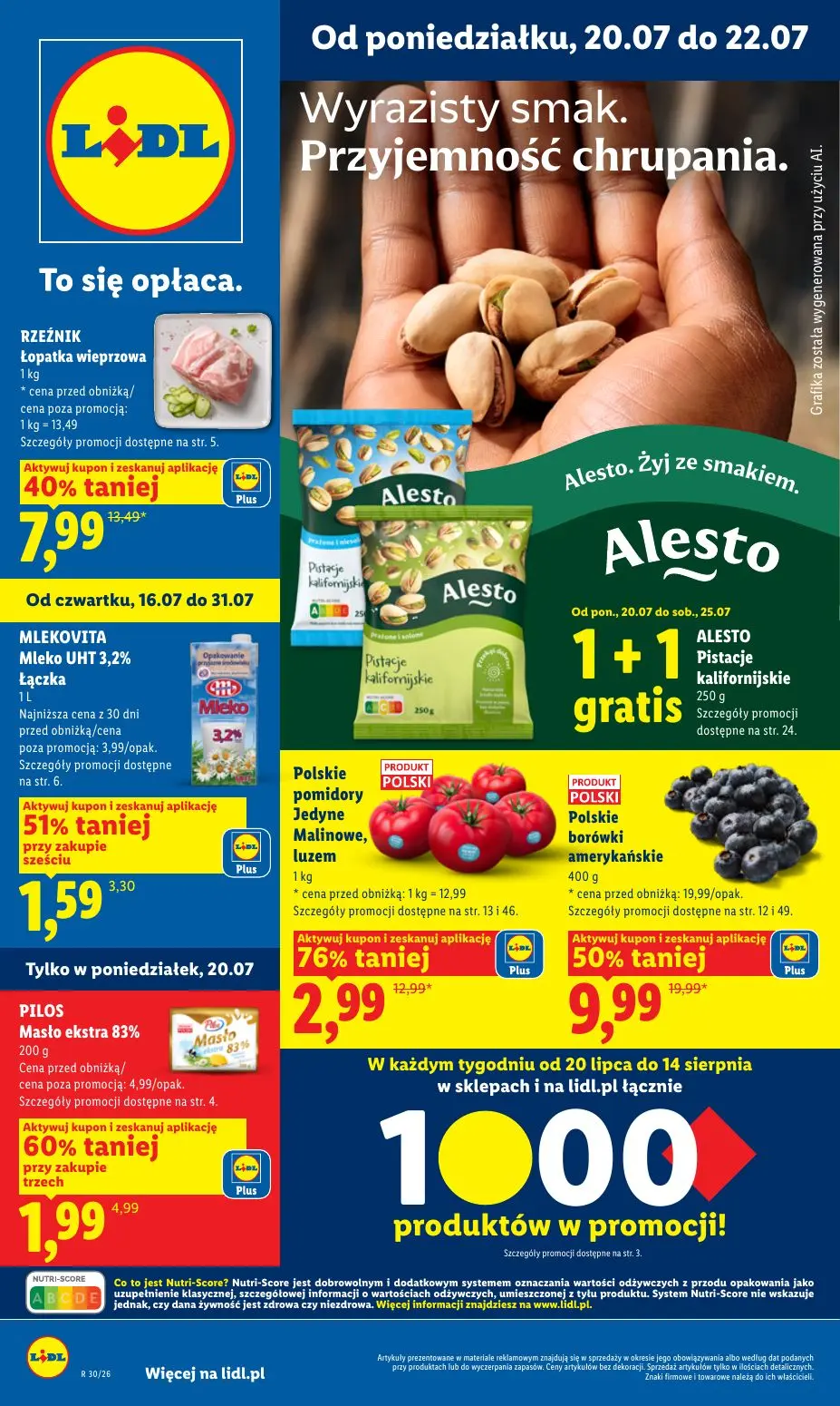 gazetka promocyjna LIDL Od poniedziałku - Strona 1