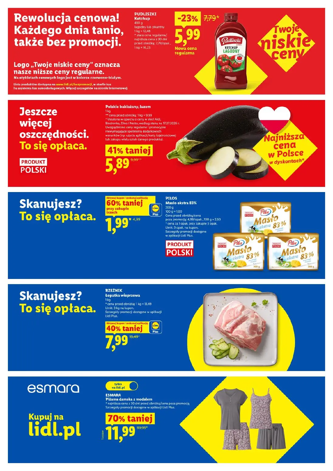 gazetka promocyjna LIDL Lidl plus. Skanujesz - To się opłaca - Strona 22