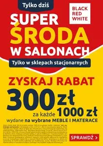 Gazetka promocyjna Black Red White, ważna od 2026-07-22 do 2026-07-22.