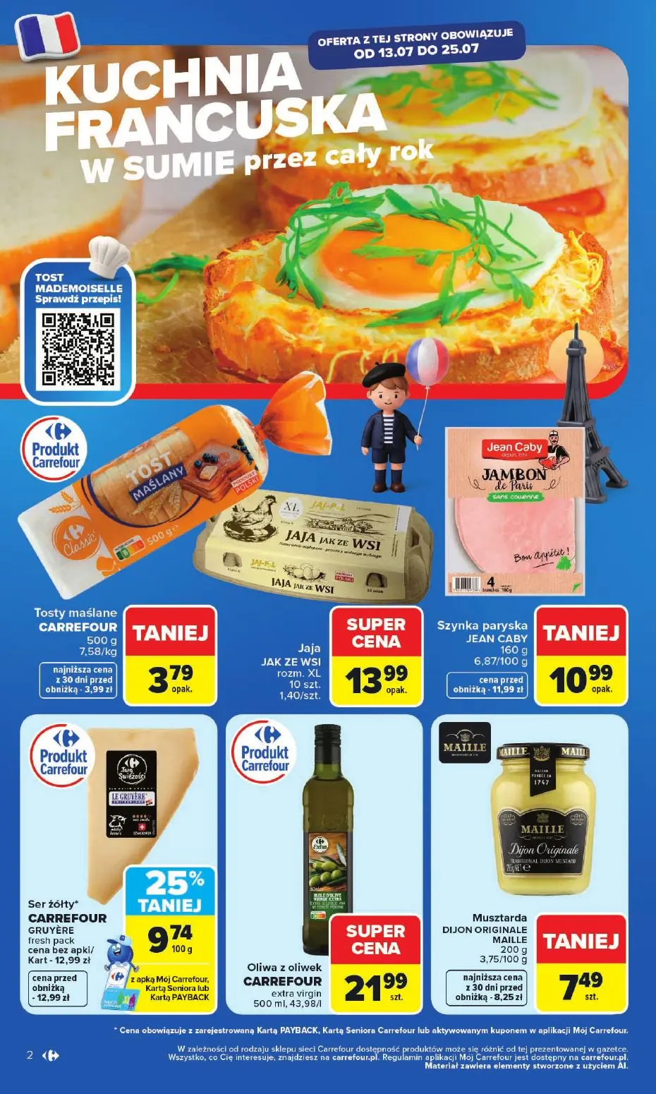 gazetka promocyjna Carrefour Market Kuchnia Francuska - Strona 2