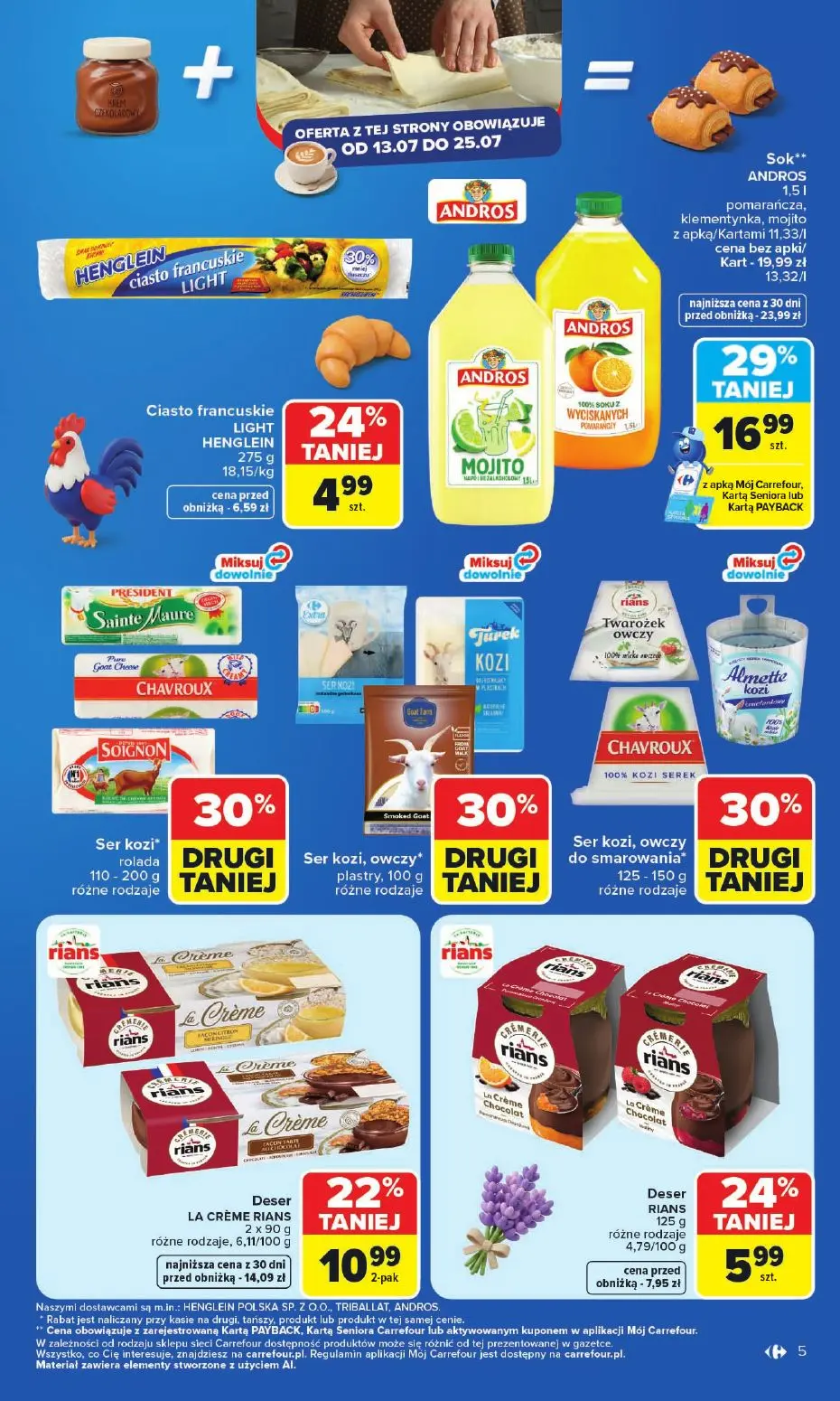 gazetka promocyjna Carrefour Market Kuchnia Francuska - Strona 5