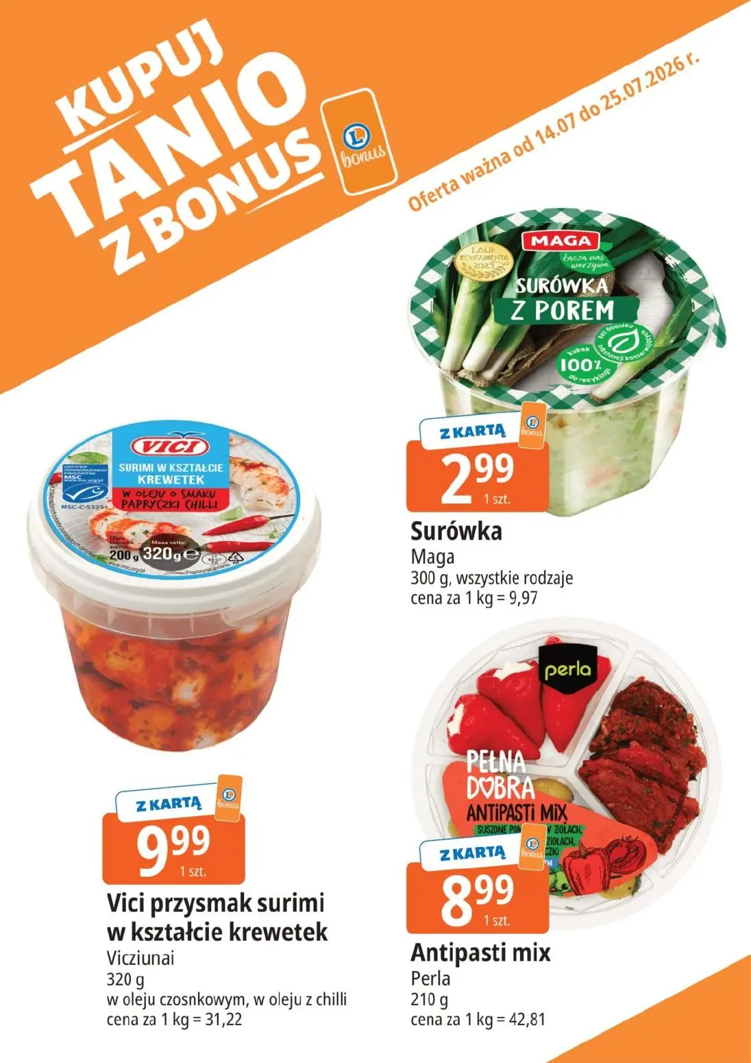 gazetka promocyjna E.Leclerc Kupuj tanio z bonus - Strona 2