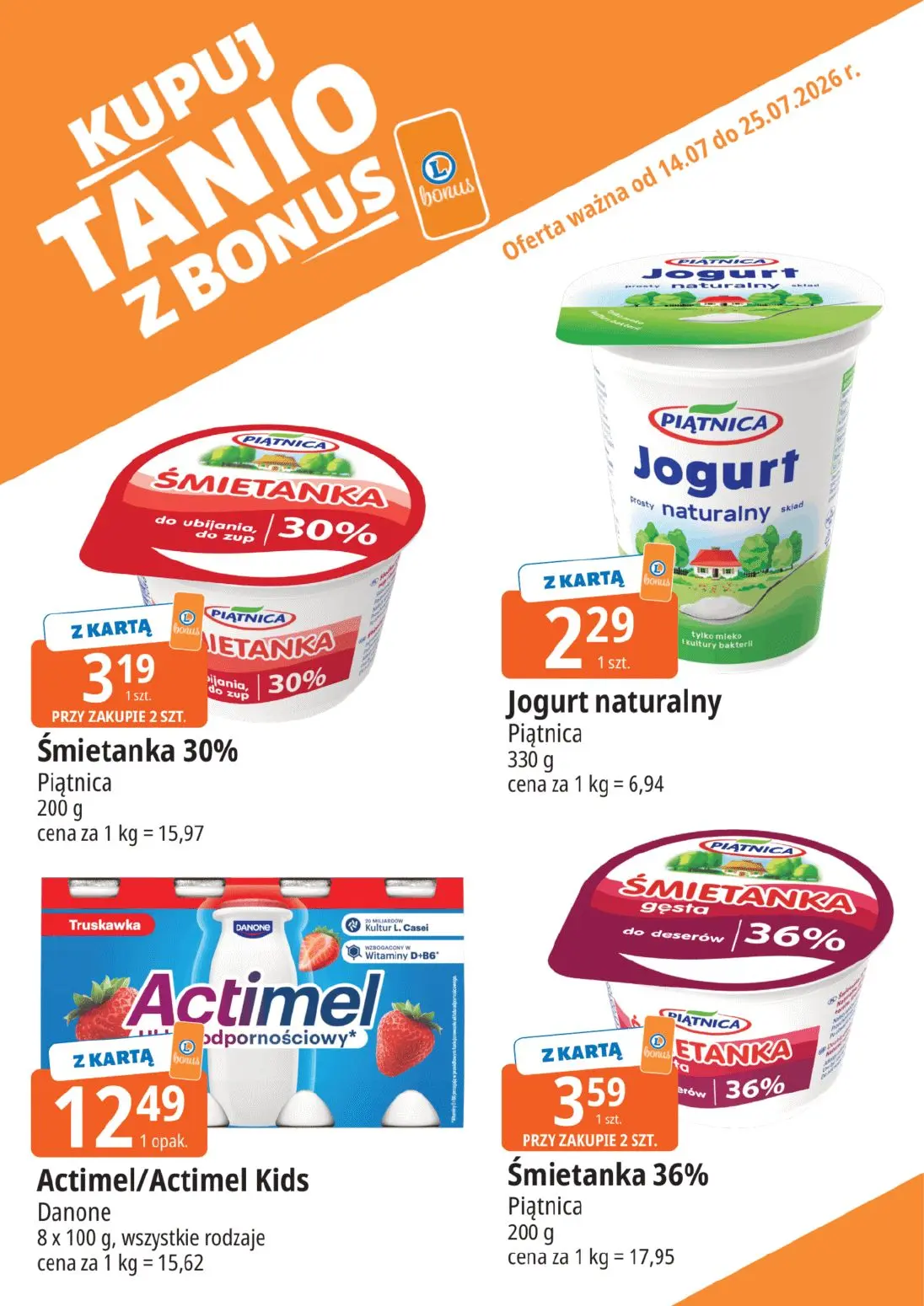 gazetka promocyjna E.Leclerc Kupuj tanio z bonus - Strona 4