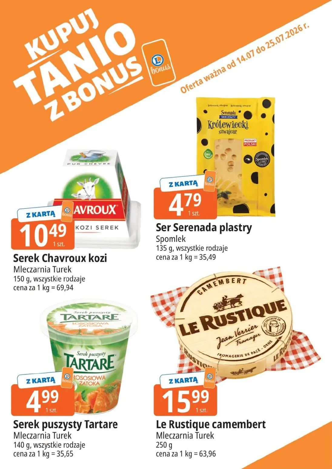 gazetka promocyjna E.Leclerc Kupuj tanio z bonus - Strona 6