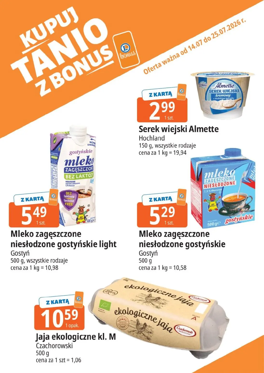 gazetka promocyjna E.Leclerc Kupuj tanio z bonus - Strona 7