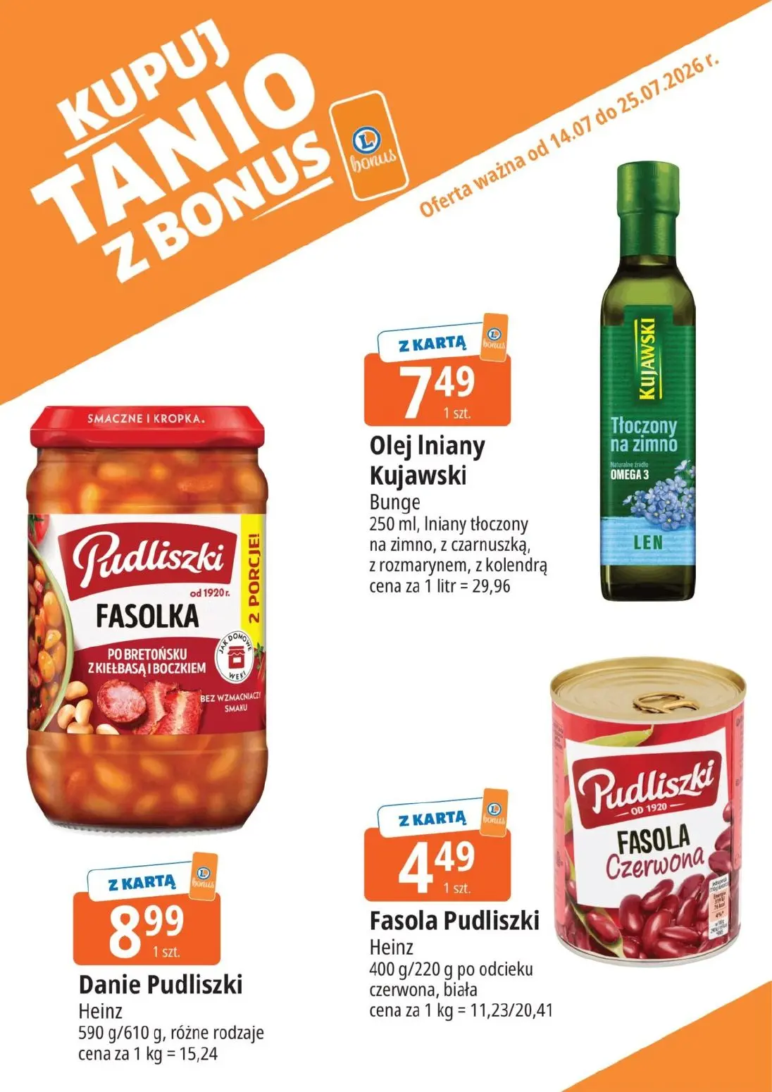 gazetka promocyjna E.Leclerc Kupuj tanio z bonus - Strona 13