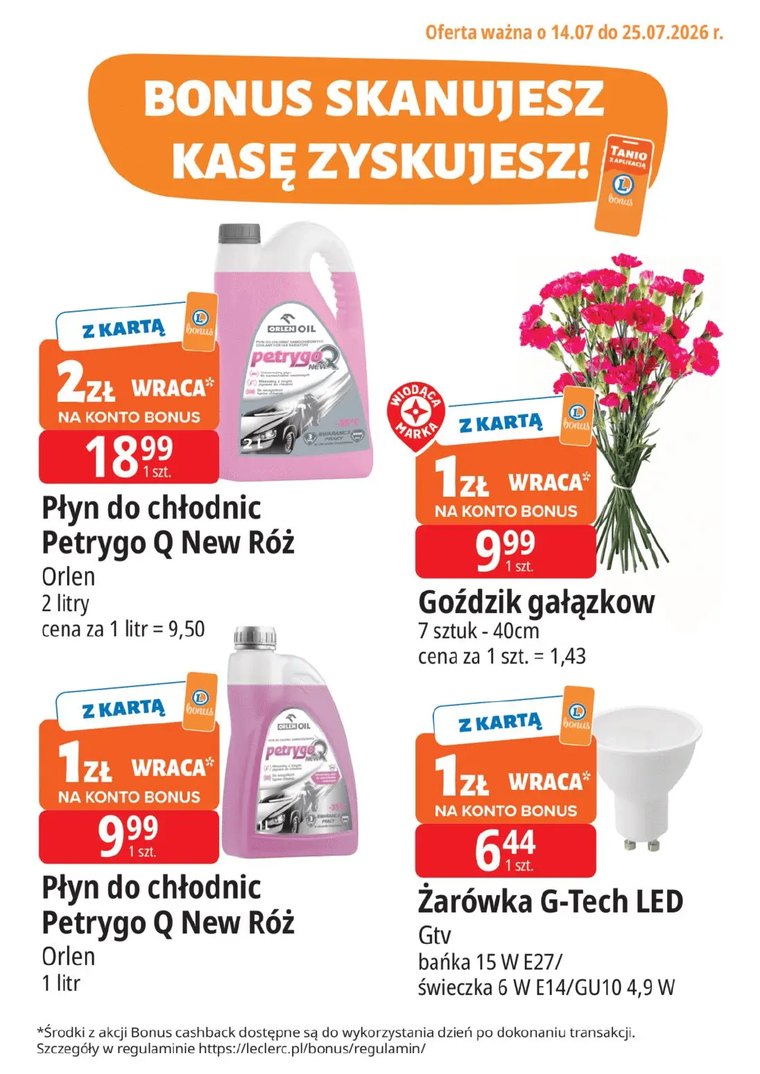 gazetka promocyjna E.Leclerc Kupuj tanio z bonus - Strona 15